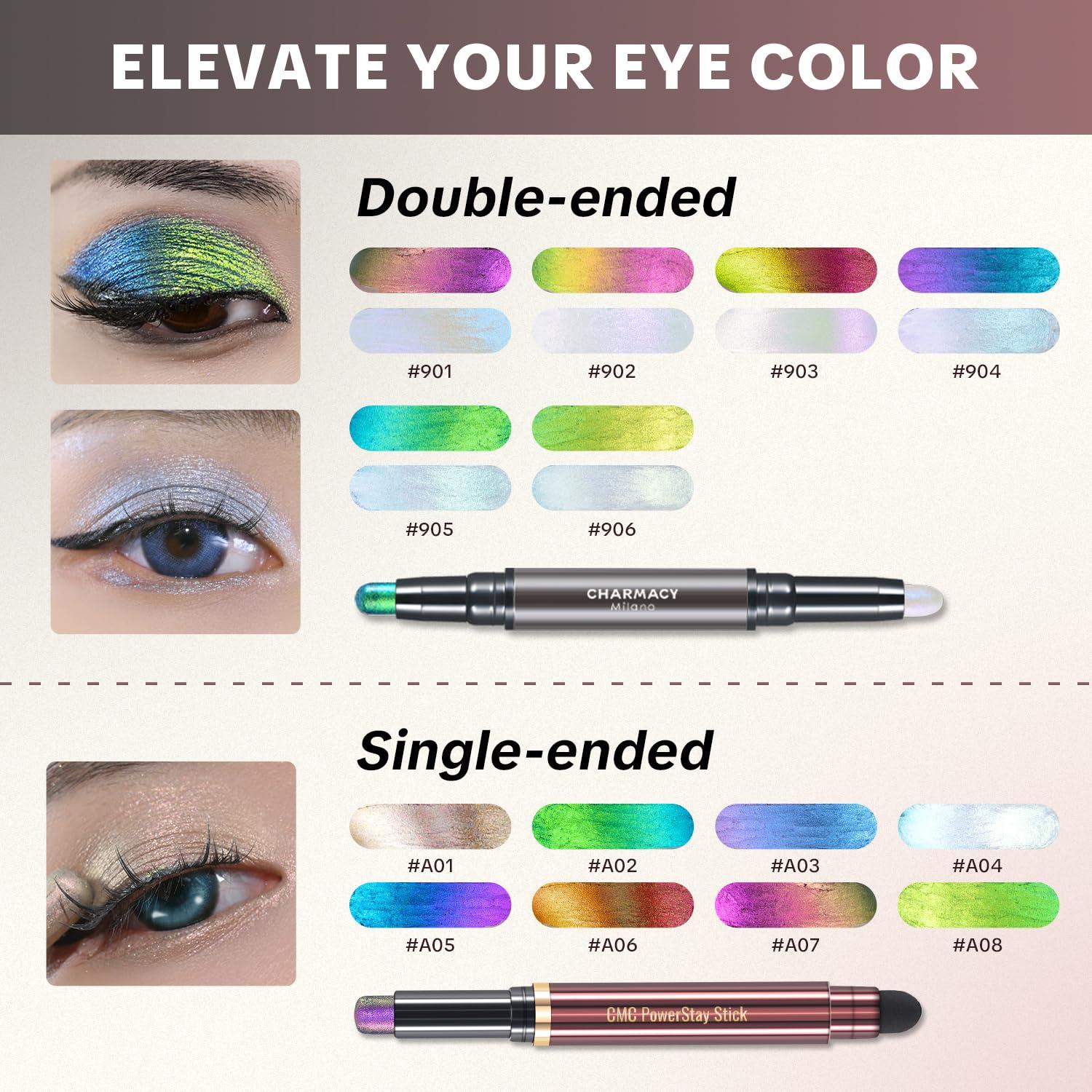 Sombra de Ojos en Crema Multicromo CHARMACY 2 en 1 30g