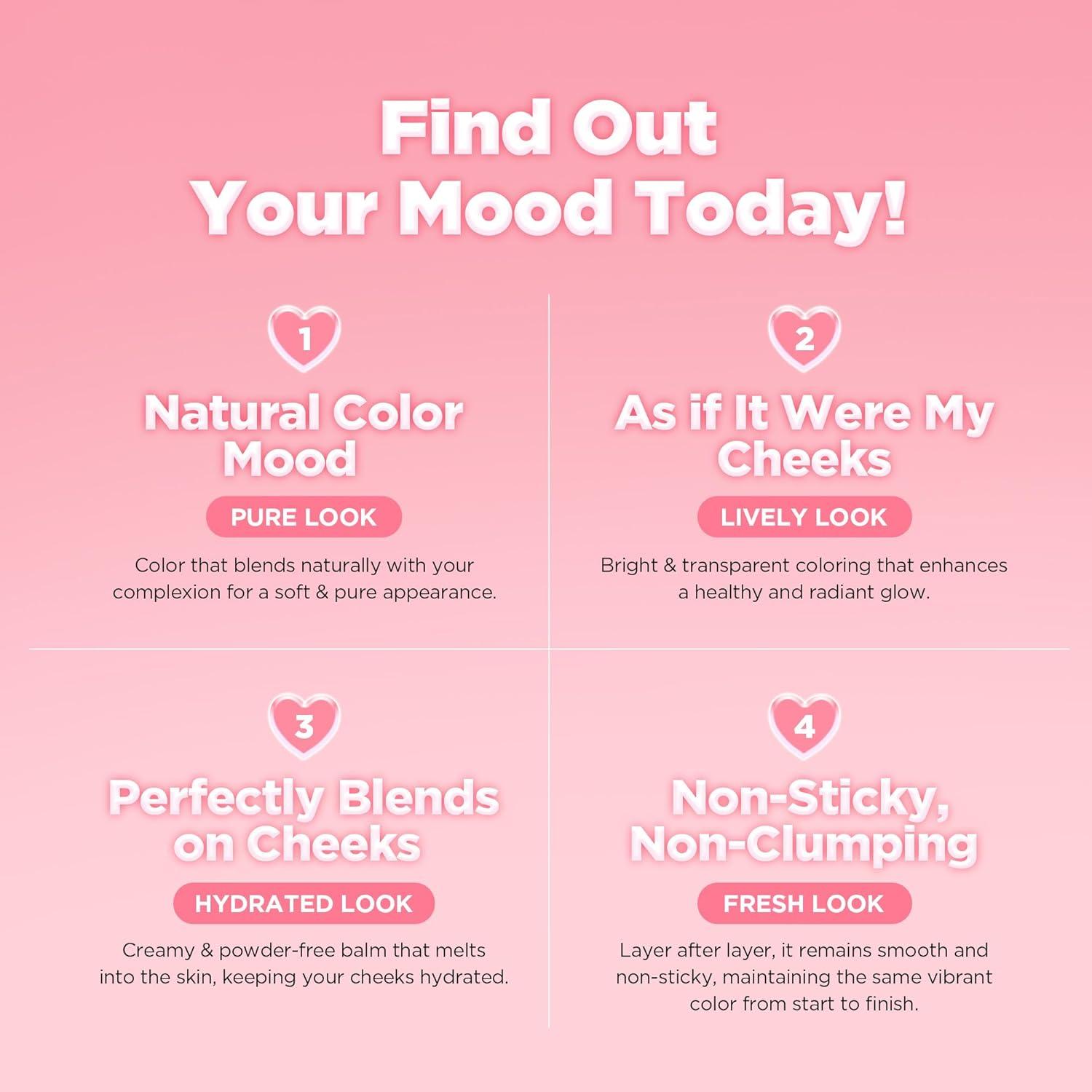 Bálsamo para Mejillas Lilybyred LUV BEAM 3.4g Coral Puro