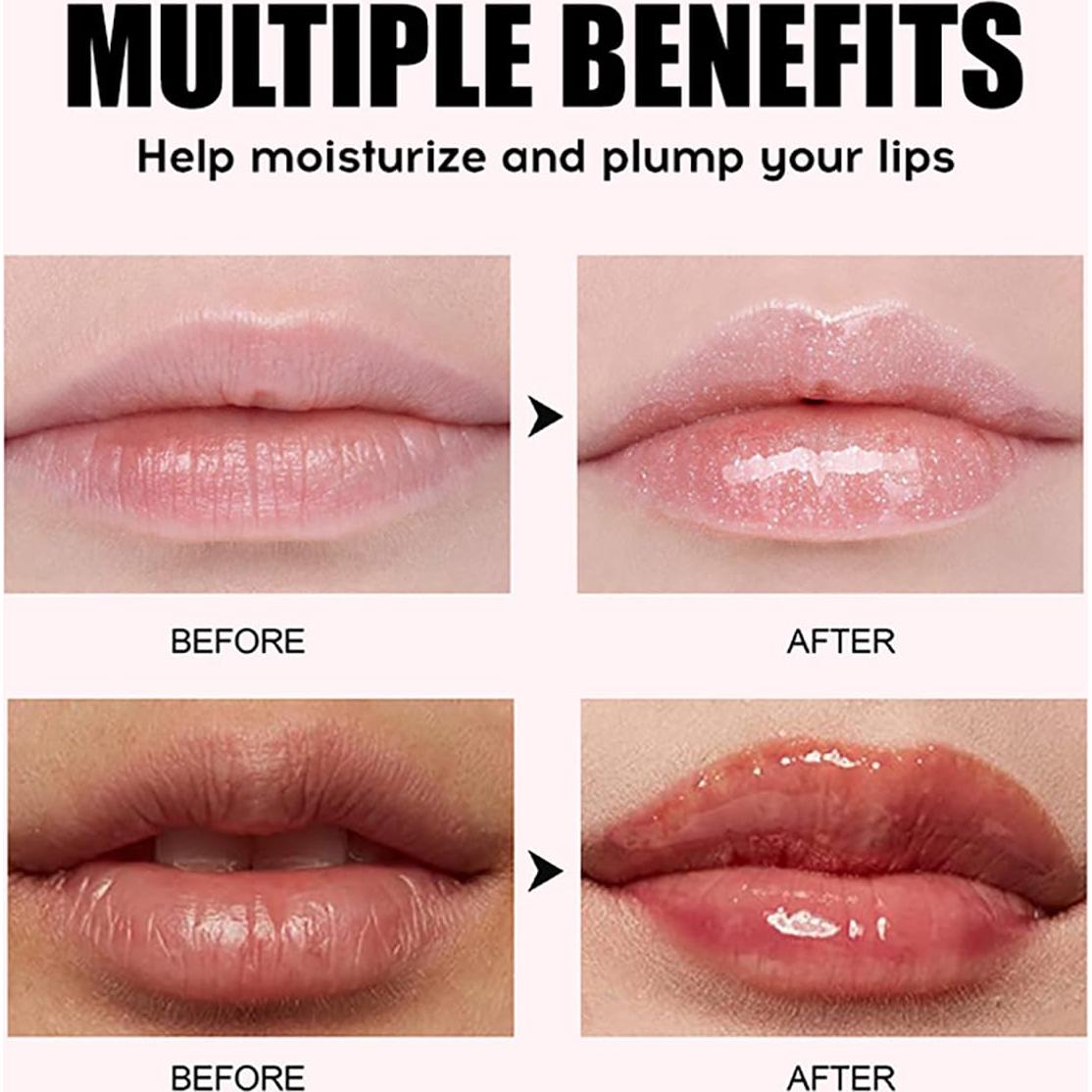 Aceite de Labios Hidratante Tiejdhr - 8 Colores, No Pegajoso