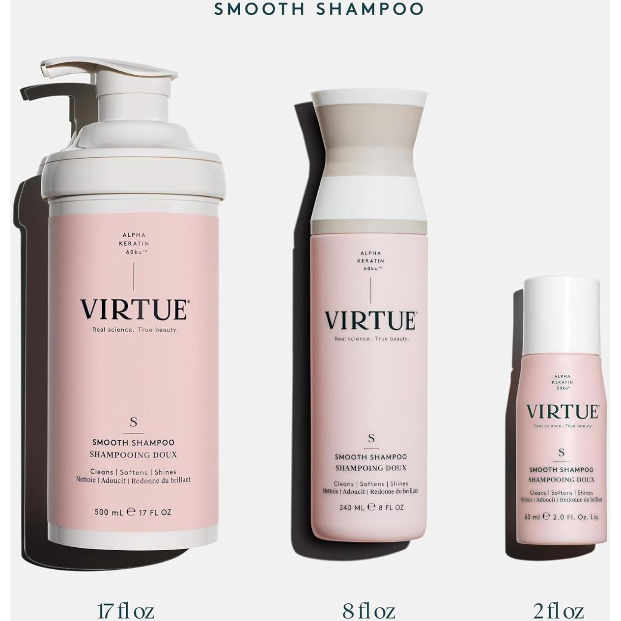 Champú Suave Sin Sulfatos VIRTUE 59 ml Control Frizz