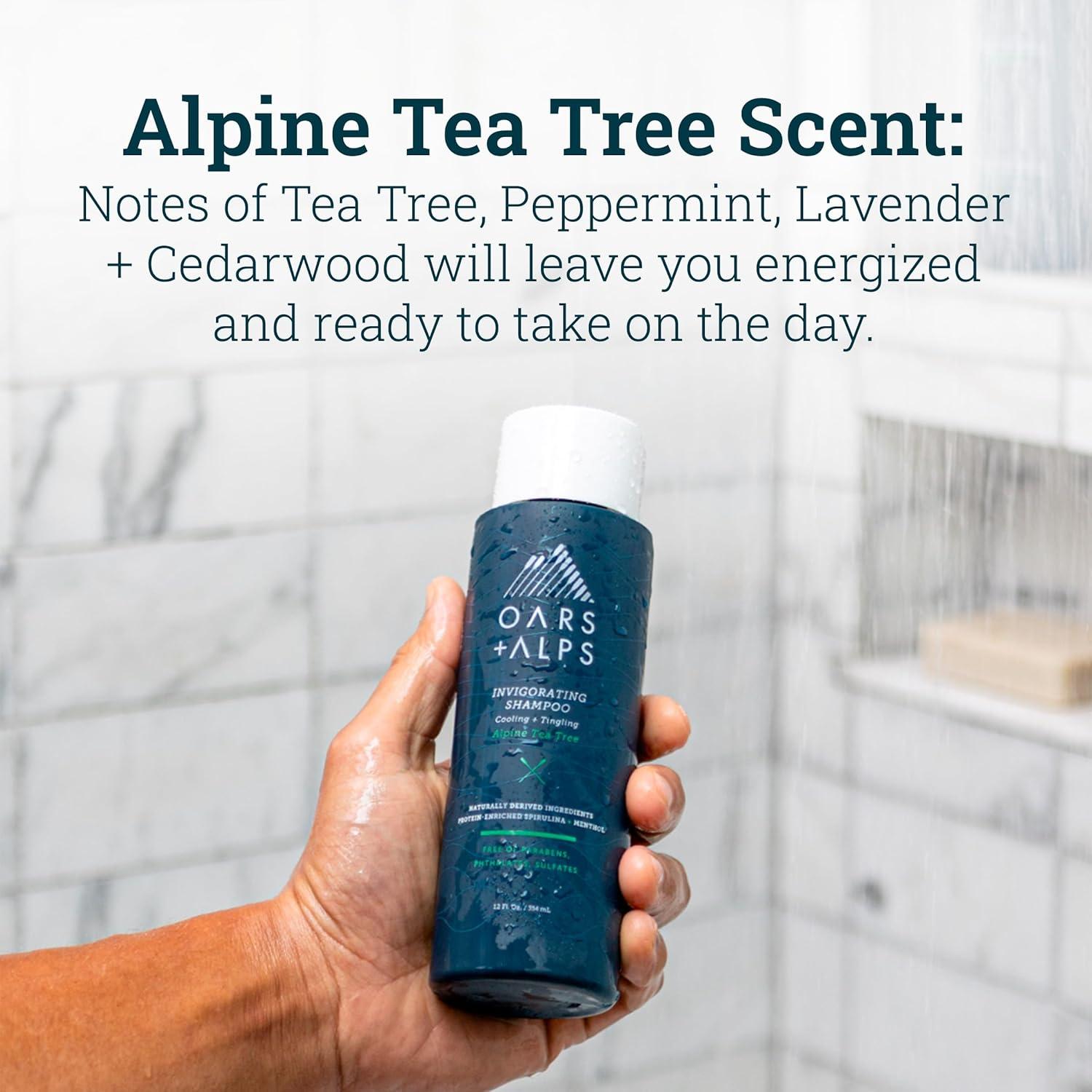 Champú y Acondicionador Sin Sulfatos Oars + Alps 2x354ml