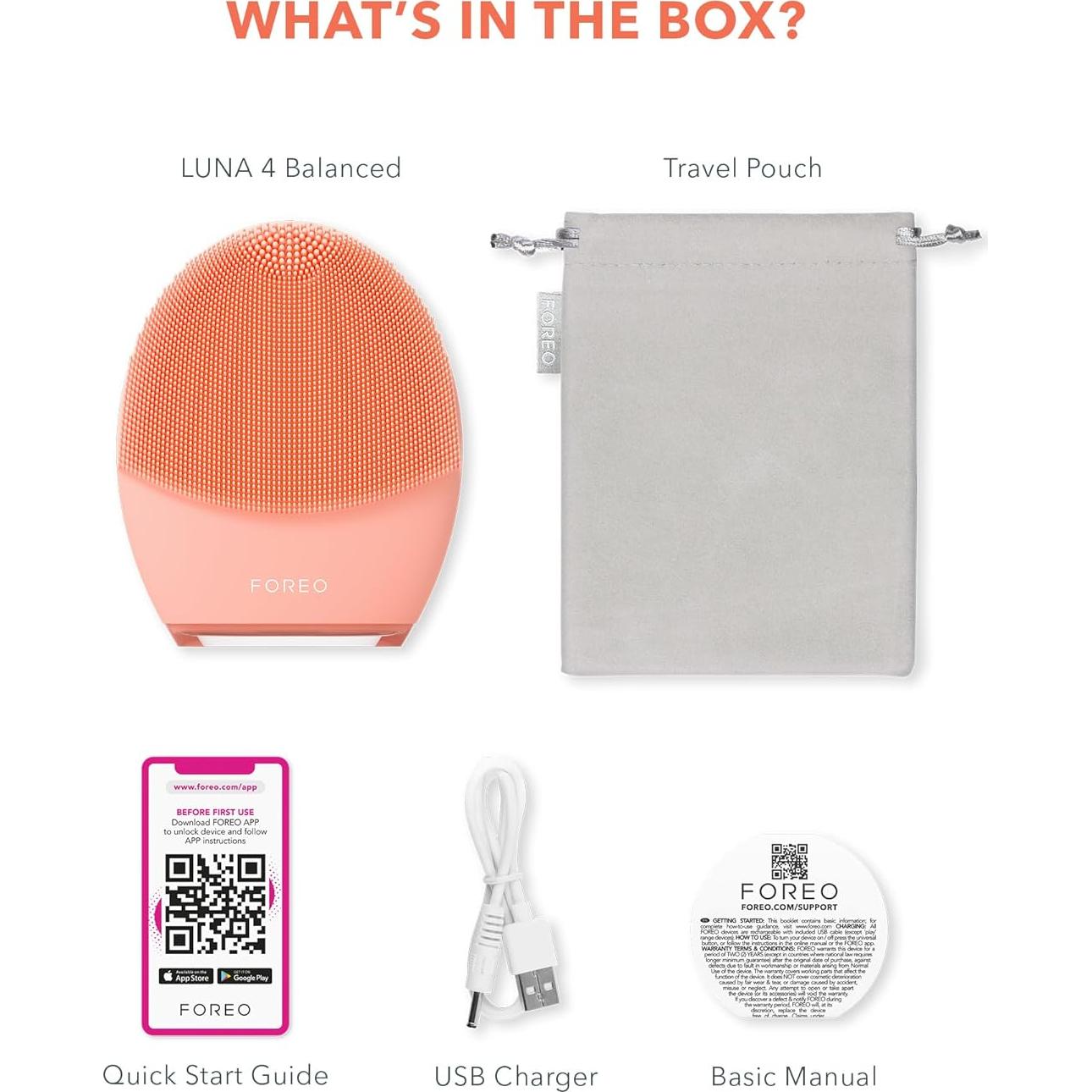 Cepillo Limpiador Facial Foreo LUNA 4 - Antienvejecimiento