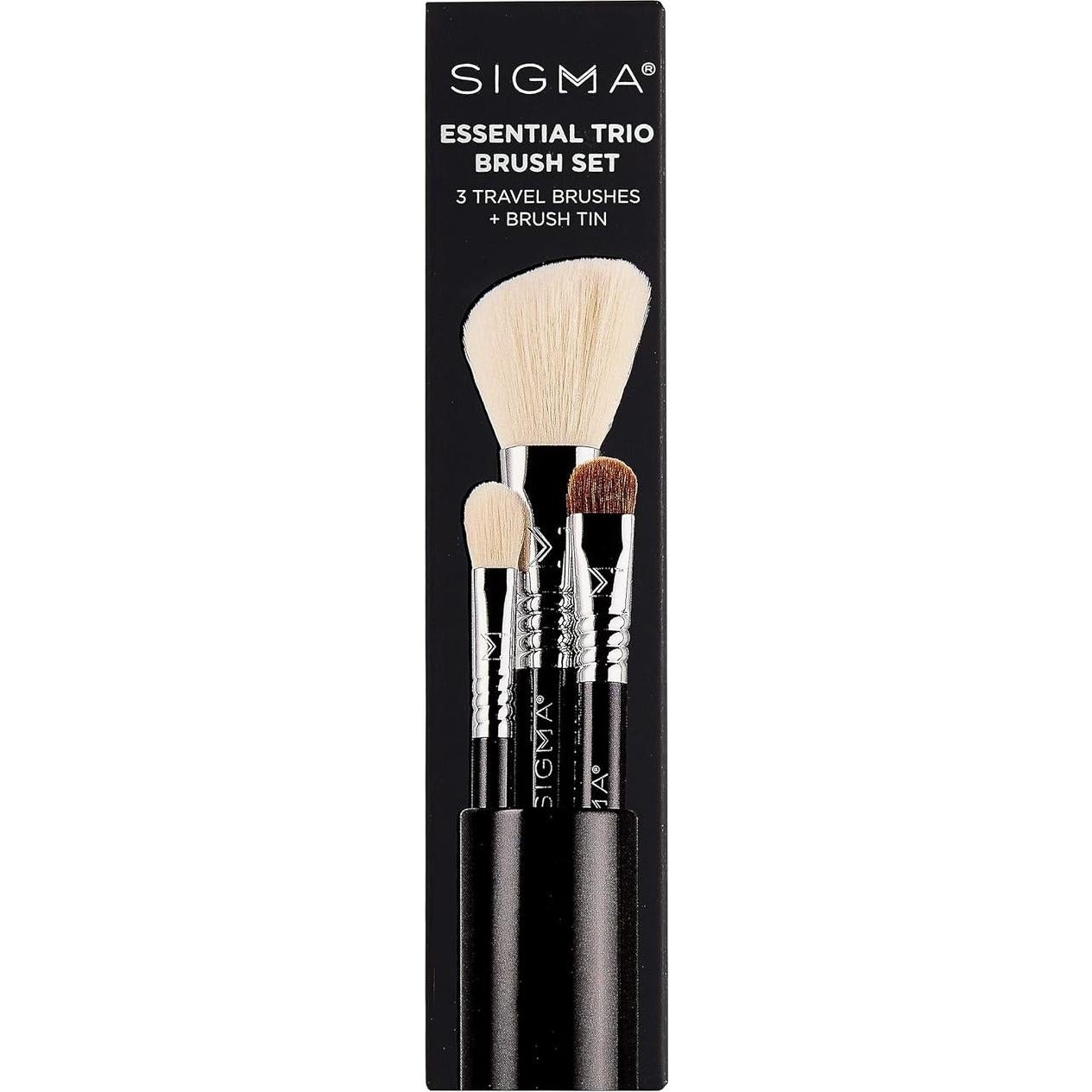 Set de Pinceles de Maquillaje de Viaje Sigma Beauty - 3 Piezas