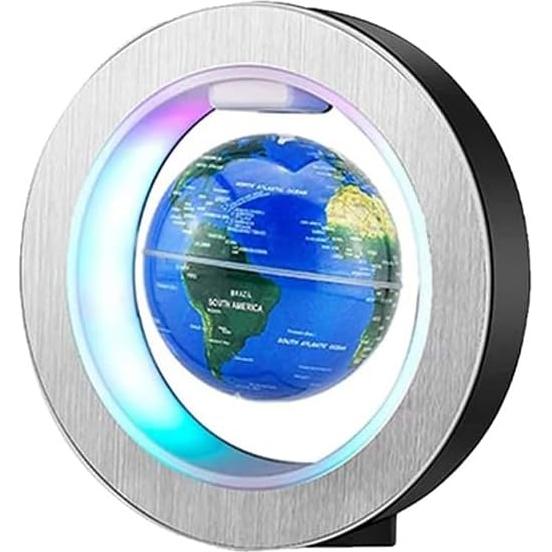 Globo Flotante Magnético FUGEST 10cm con LED Mapa Mundial