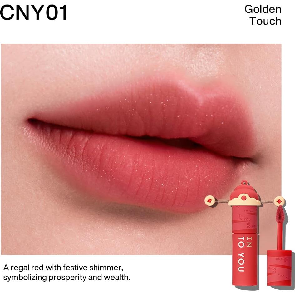 Barra de Labios Mate INTO YOU CNY01 Rojo Regal 32g