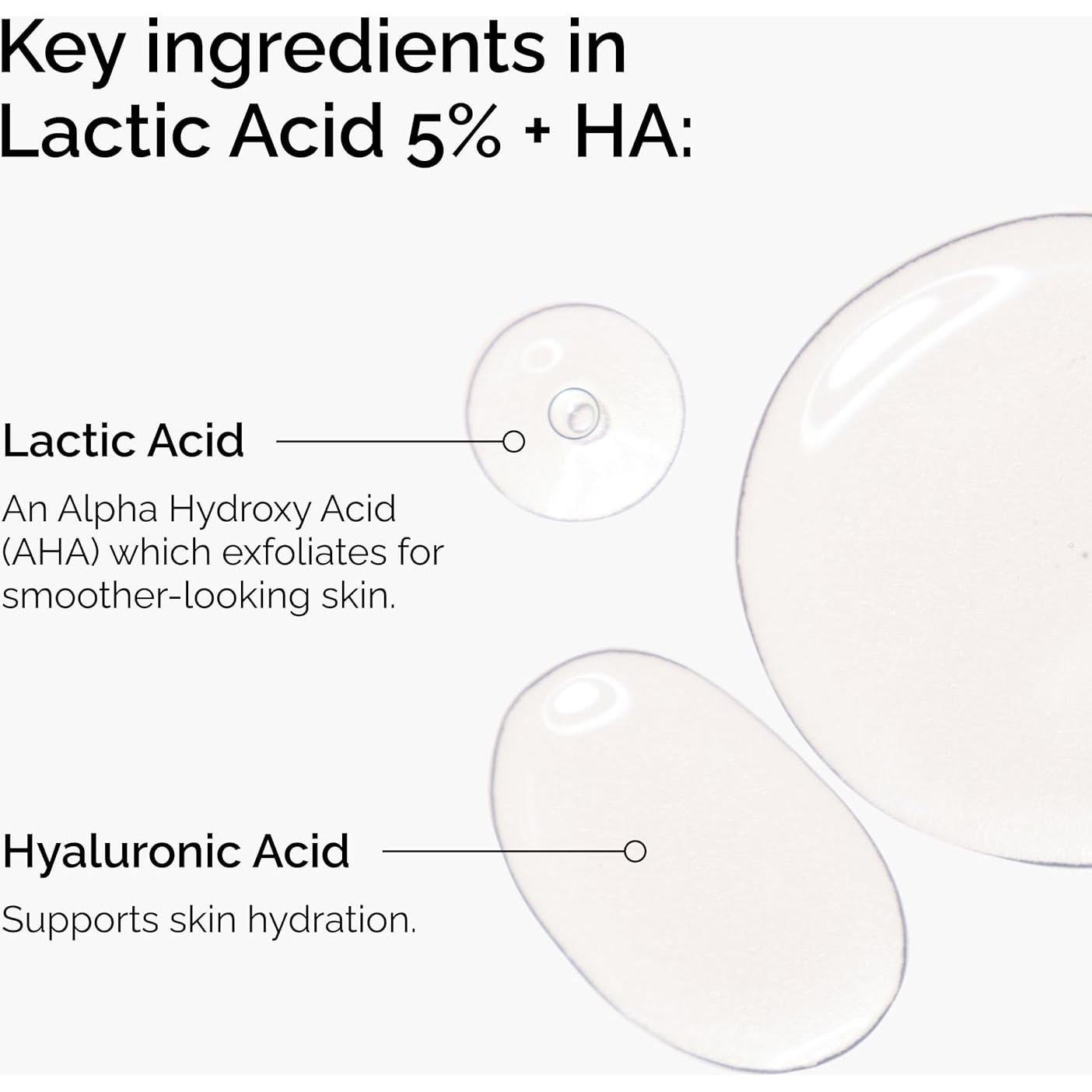 Suero Exfoliante The Ordinary 5% Ácido Láctico 30 ml