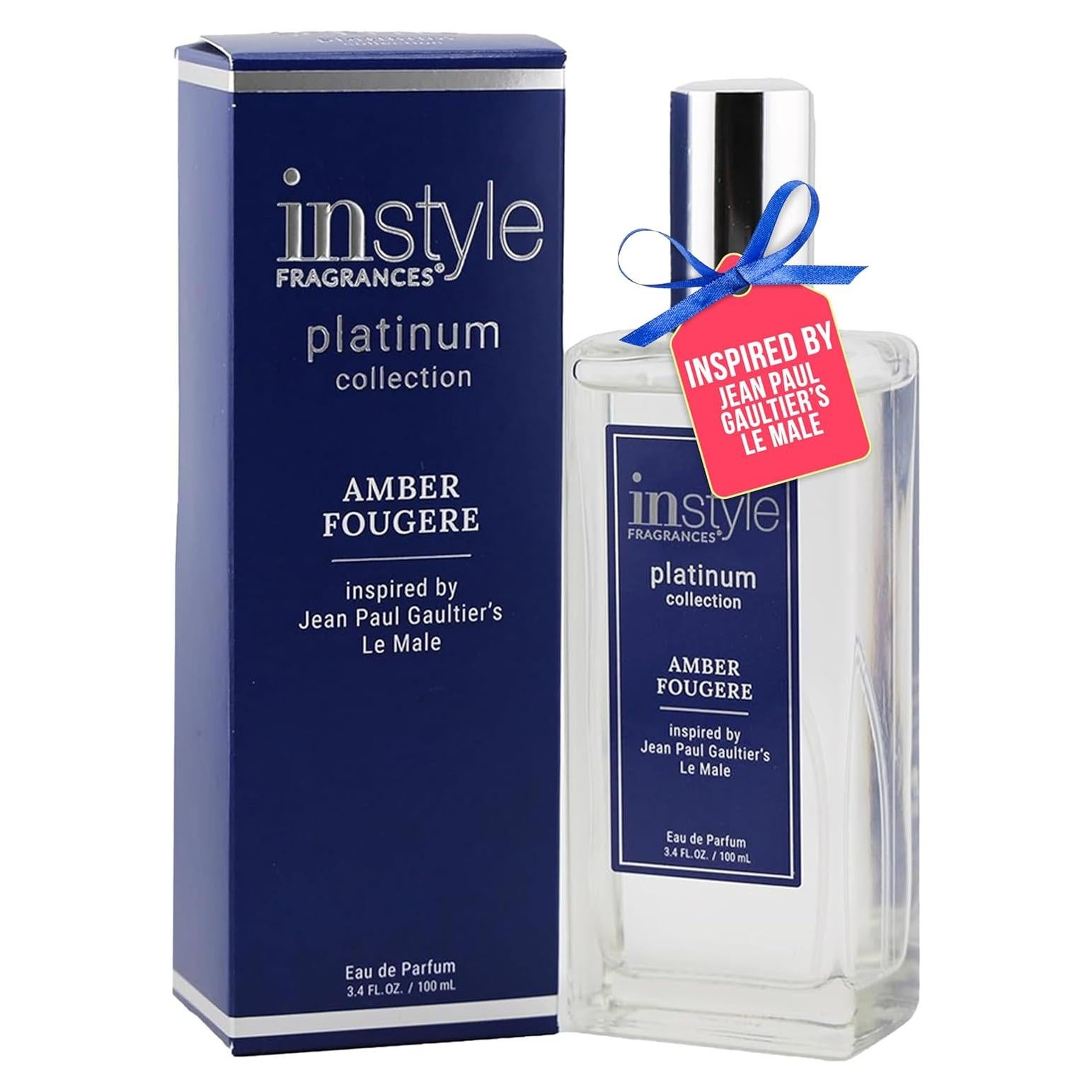 Eau de Parfum InStyle 100ml Ámbar Fougere para Hombres