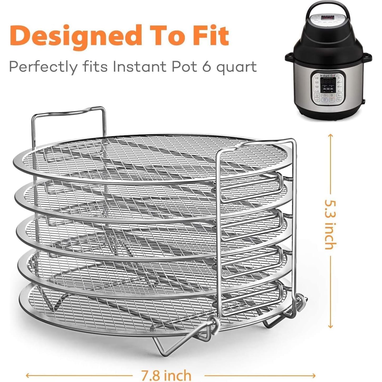 Soporte Deshidratador Sicheer Acero Inoxidable 20.1 cm 5 Capas