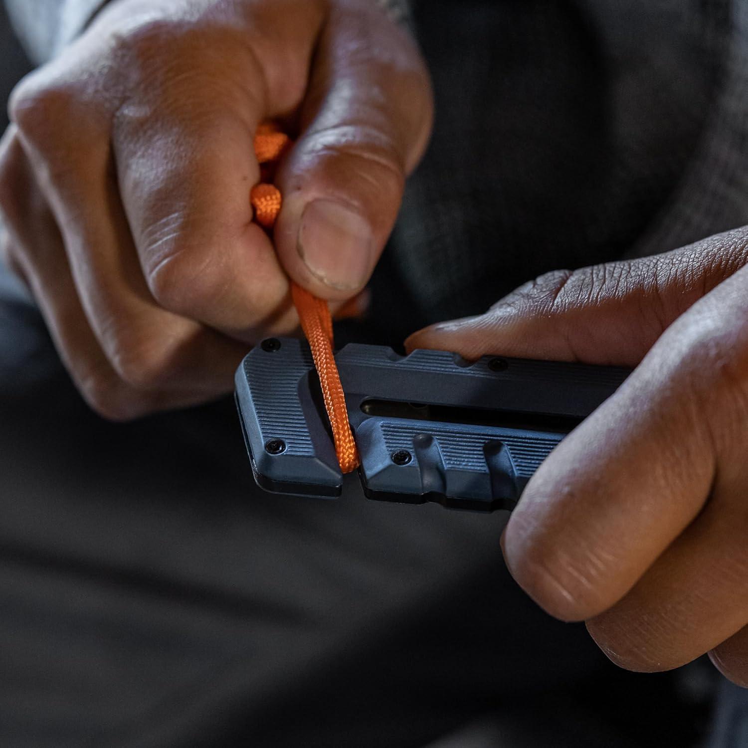 Cuchillo Utilitario Gerber Prybrid 8 en 1 - Azul