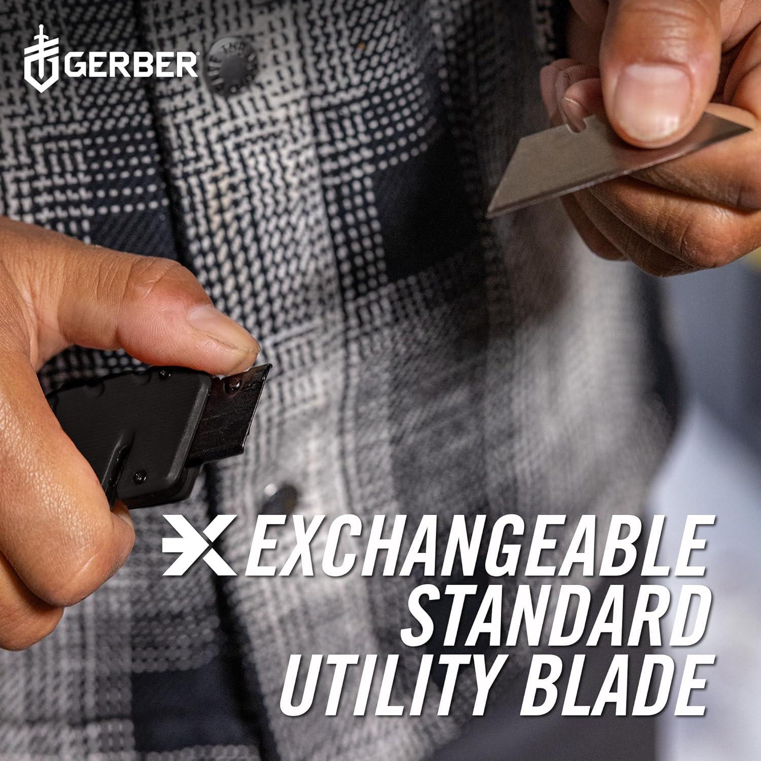 Cuchillo Utilitario Gerber Prybrid 8 en 1 - Azul