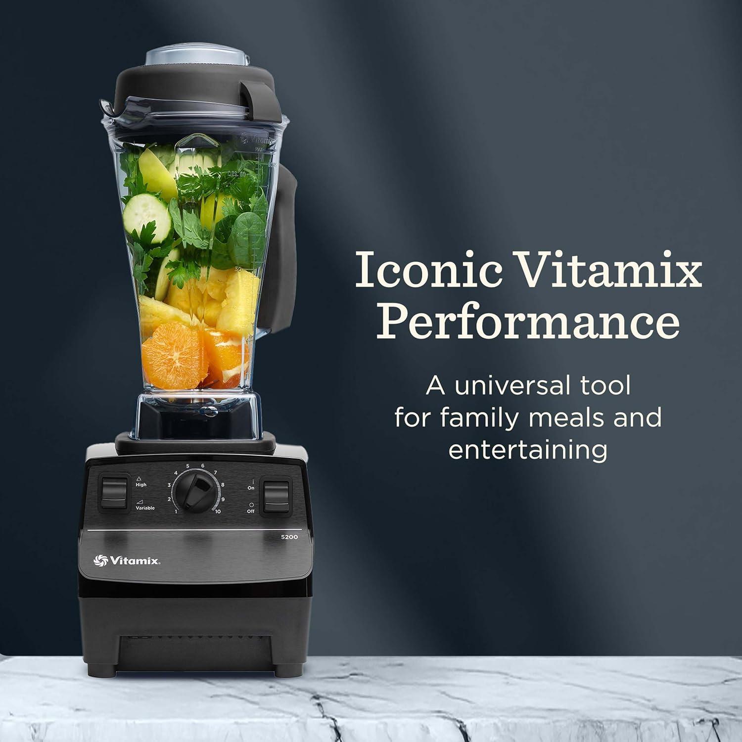Licuadora Vitamix 5200 Profesional 64oz (1.89L) Negra