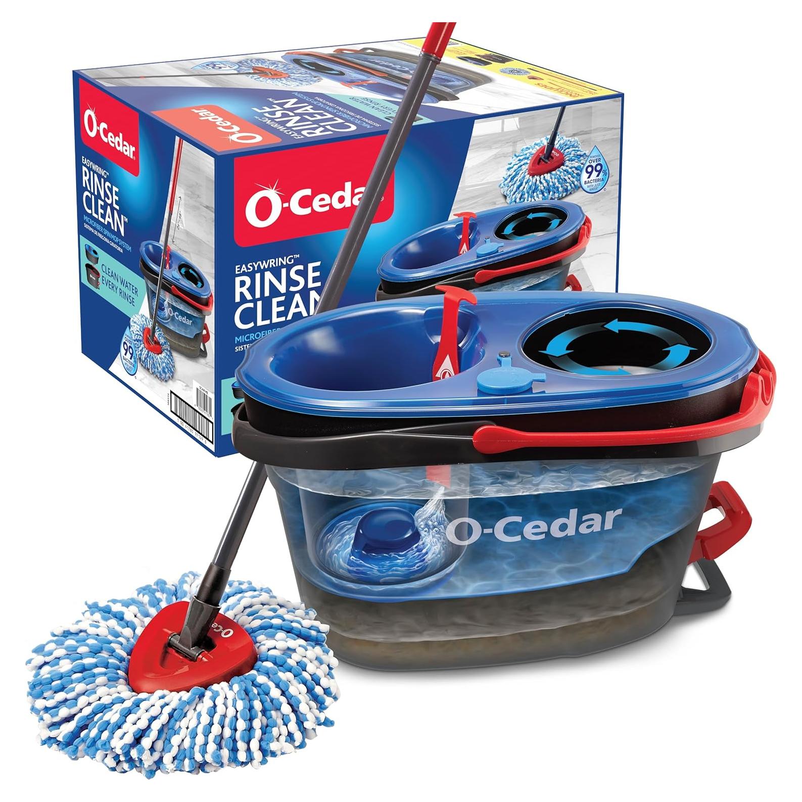 Sistema de Mopa y Cubo RinseClean O-Cedar | Limpieza Eficaz
