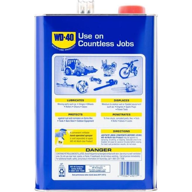 WD-40 Producto Multiuso 3.79L - Inhibidor de Corrosión