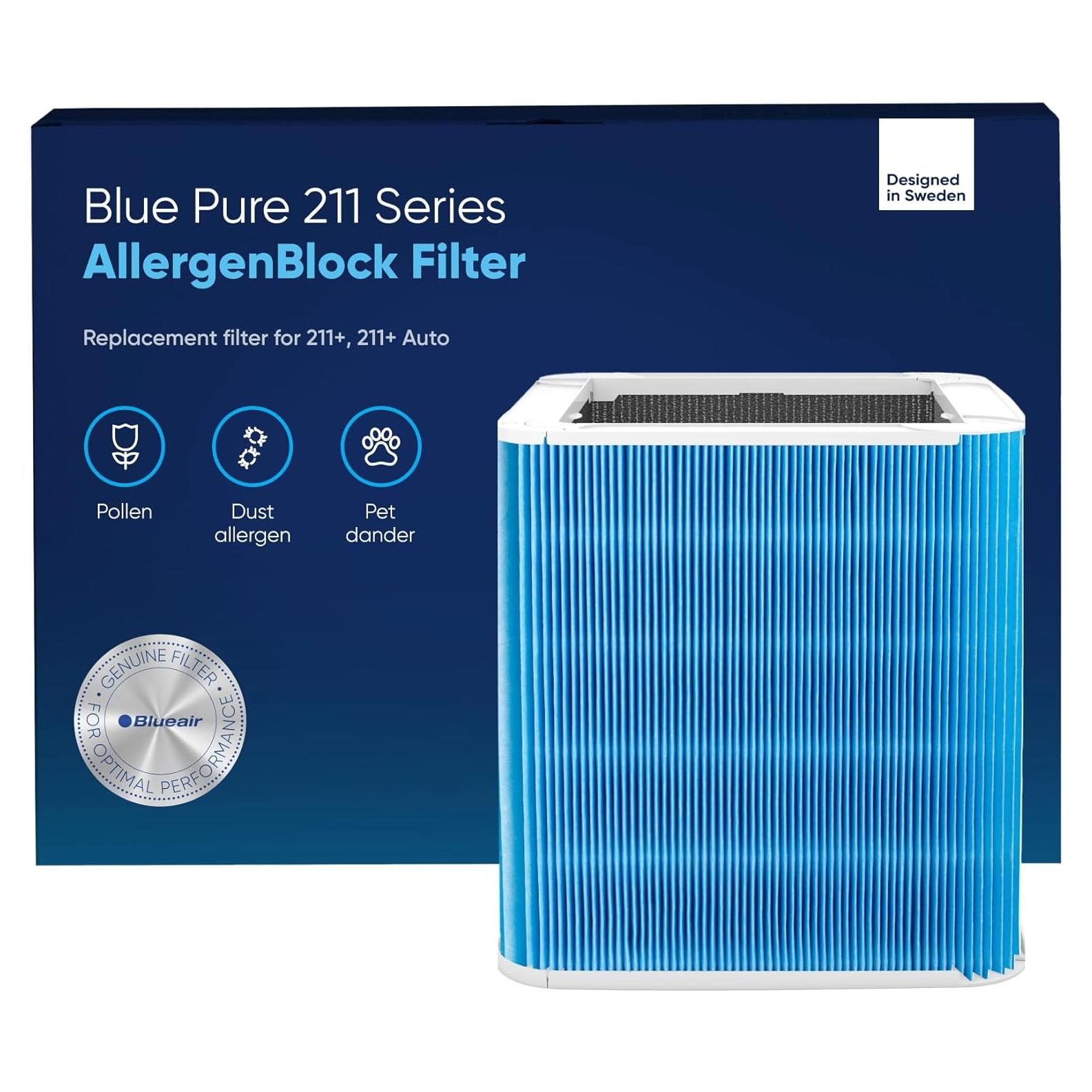 Filtro de Reemplazo Blueair 211+ AllergenBlock para Alergias