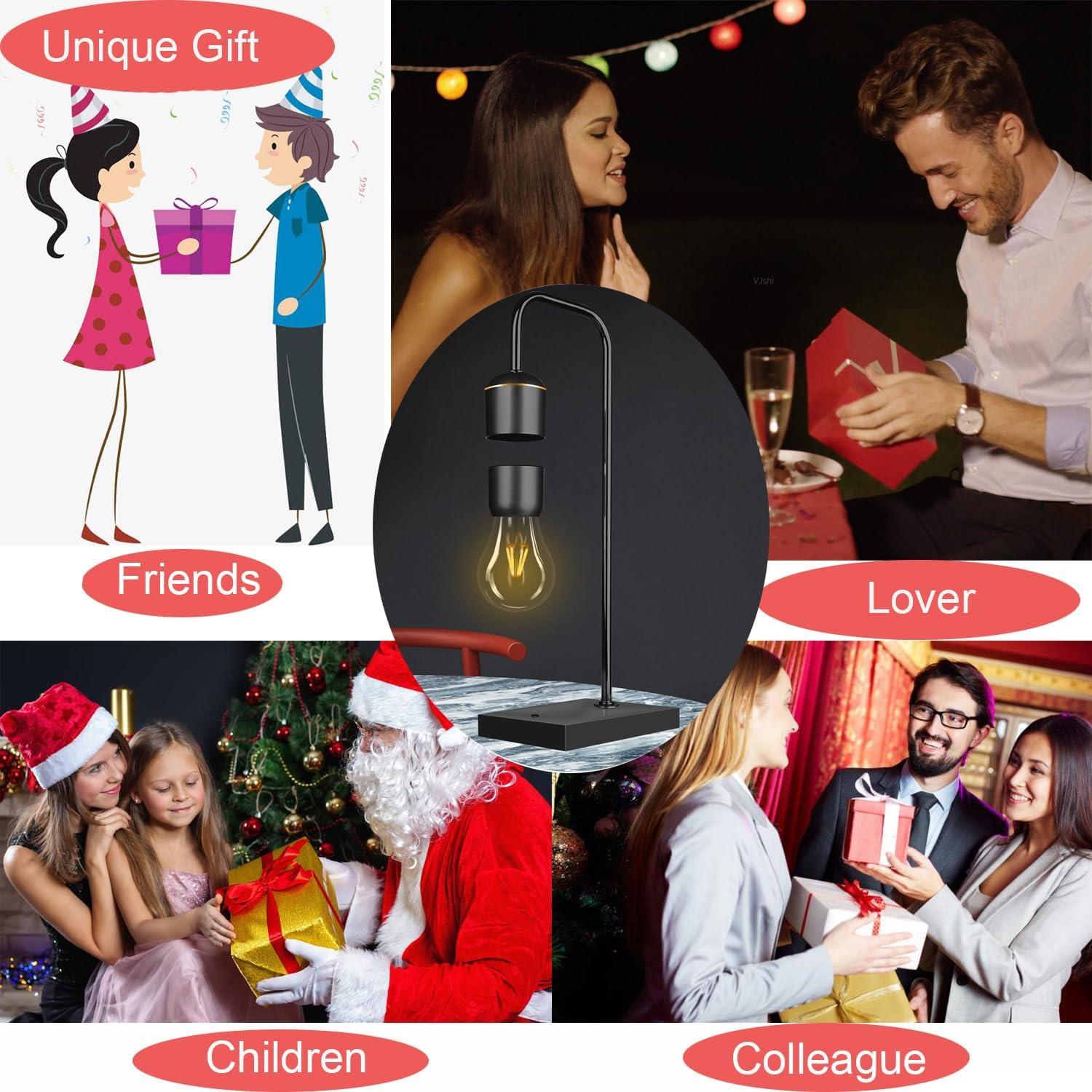 Lámpara de Mesa Levitatante Magnética GYC Tech LED Blanca