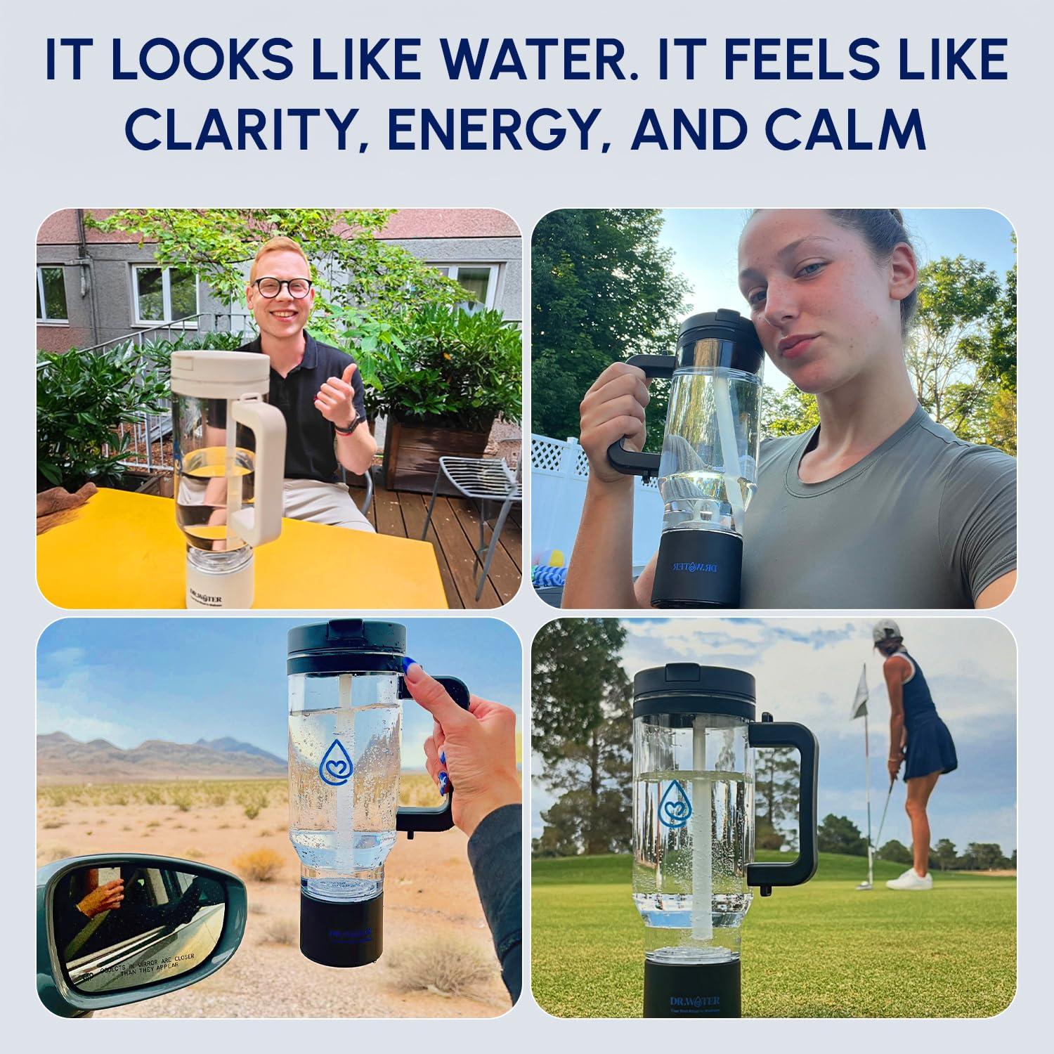 Botella de Agua de Hidrógeno Dr.Water HydroStanley 32oz