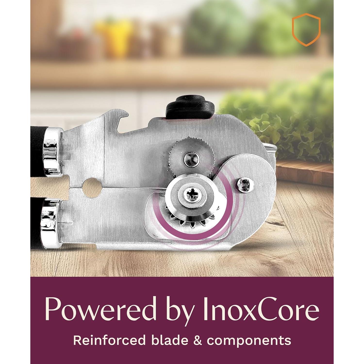 Abrelatas Manual Graceliving de Acero Inoxidable Negro