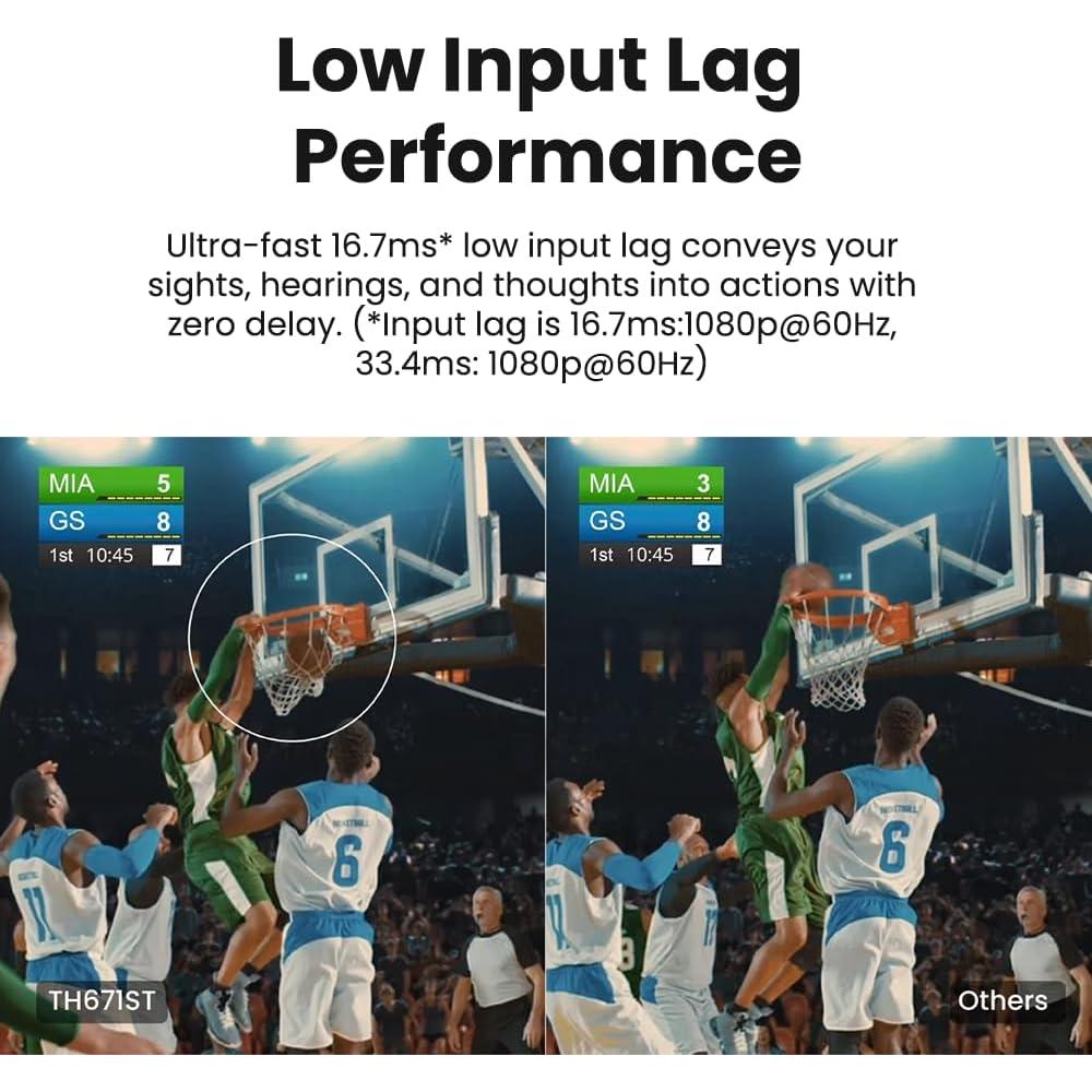 Proyector BenQ TH671ST 1080p Corto Alcance 3000 Lúmenes