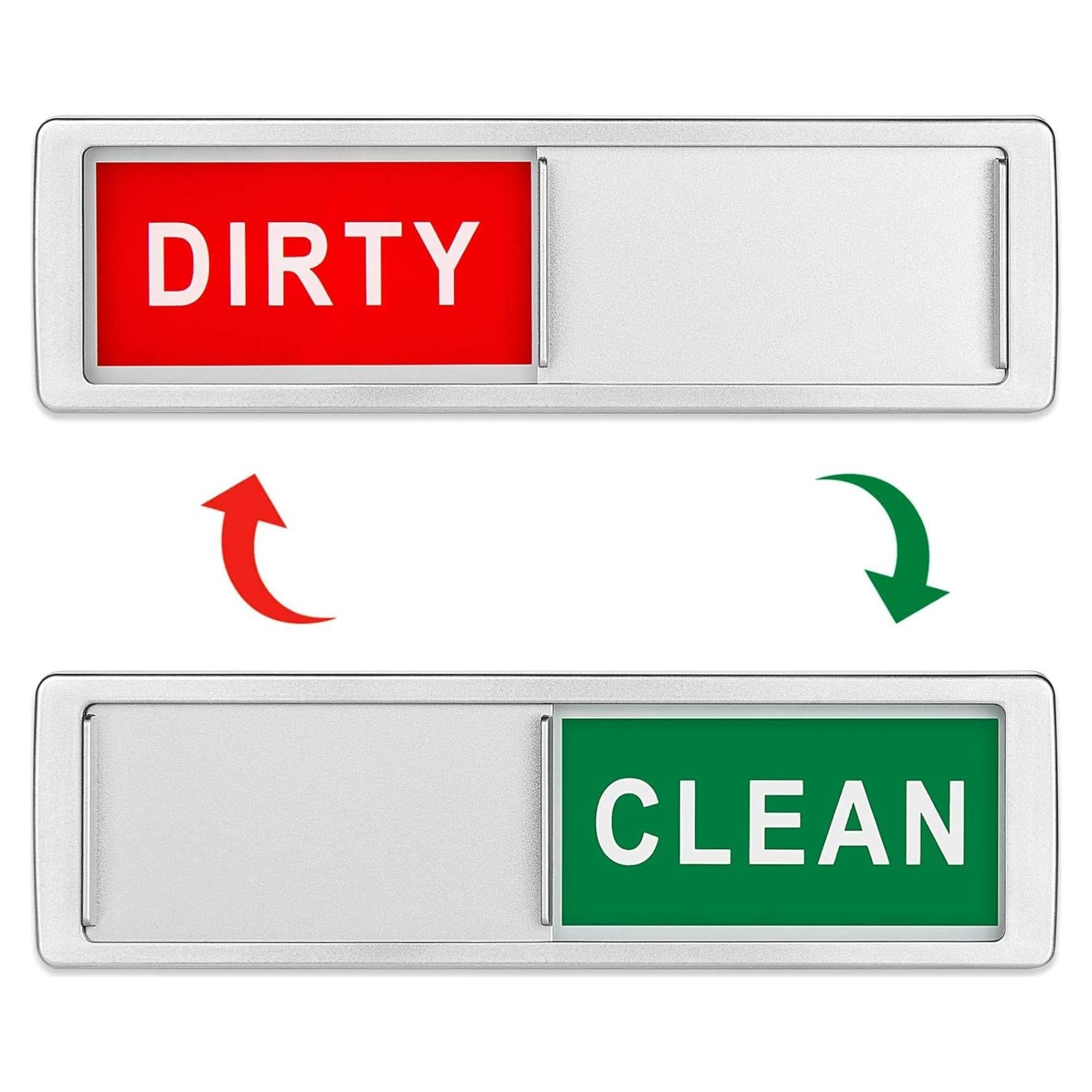 Imán de Lavavajillas Cimkiz Señal Limpio Sucio 17.78x5.08cm