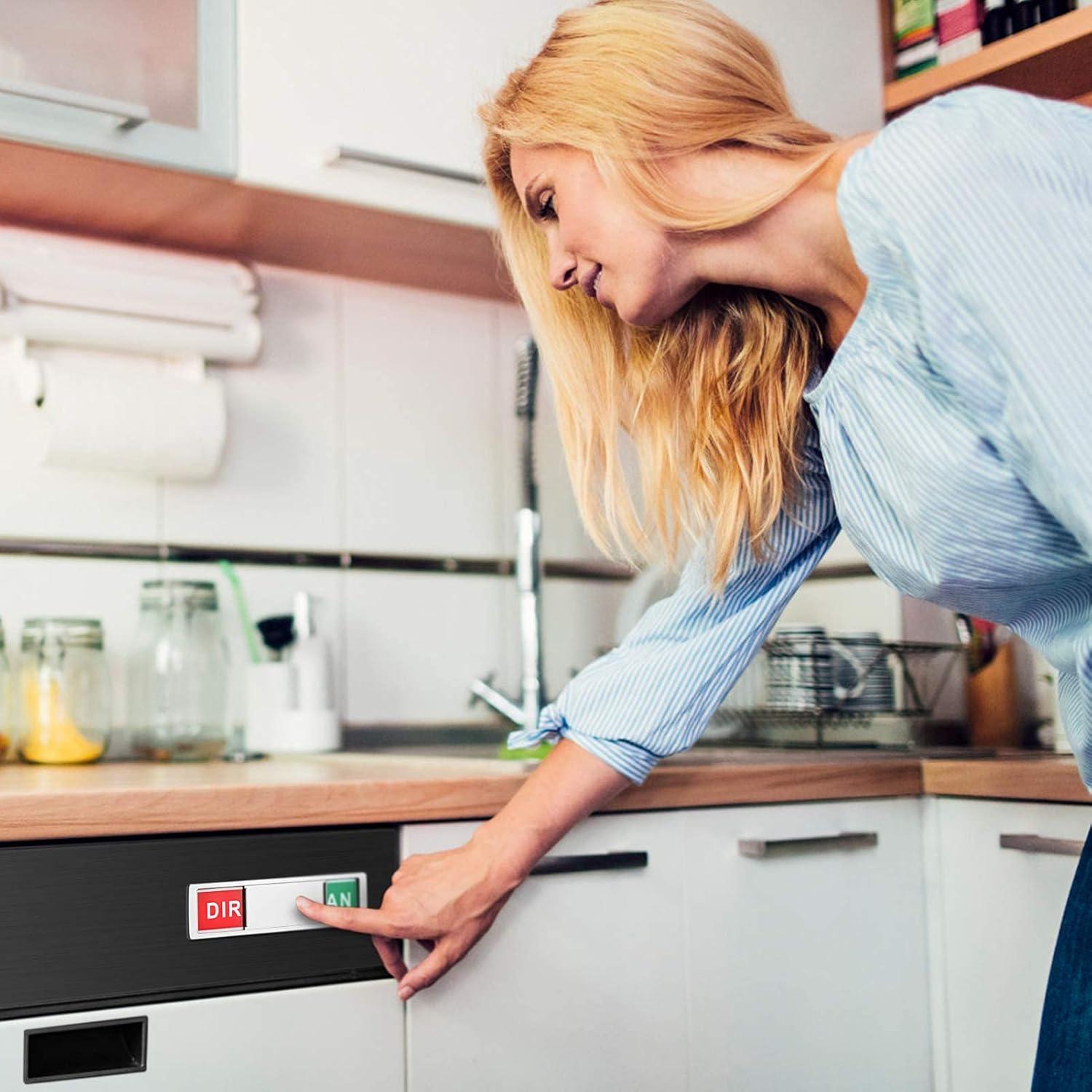 Imán de Lavavajillas Cimkiz Señal Limpio Sucio 17.78x5.08cm