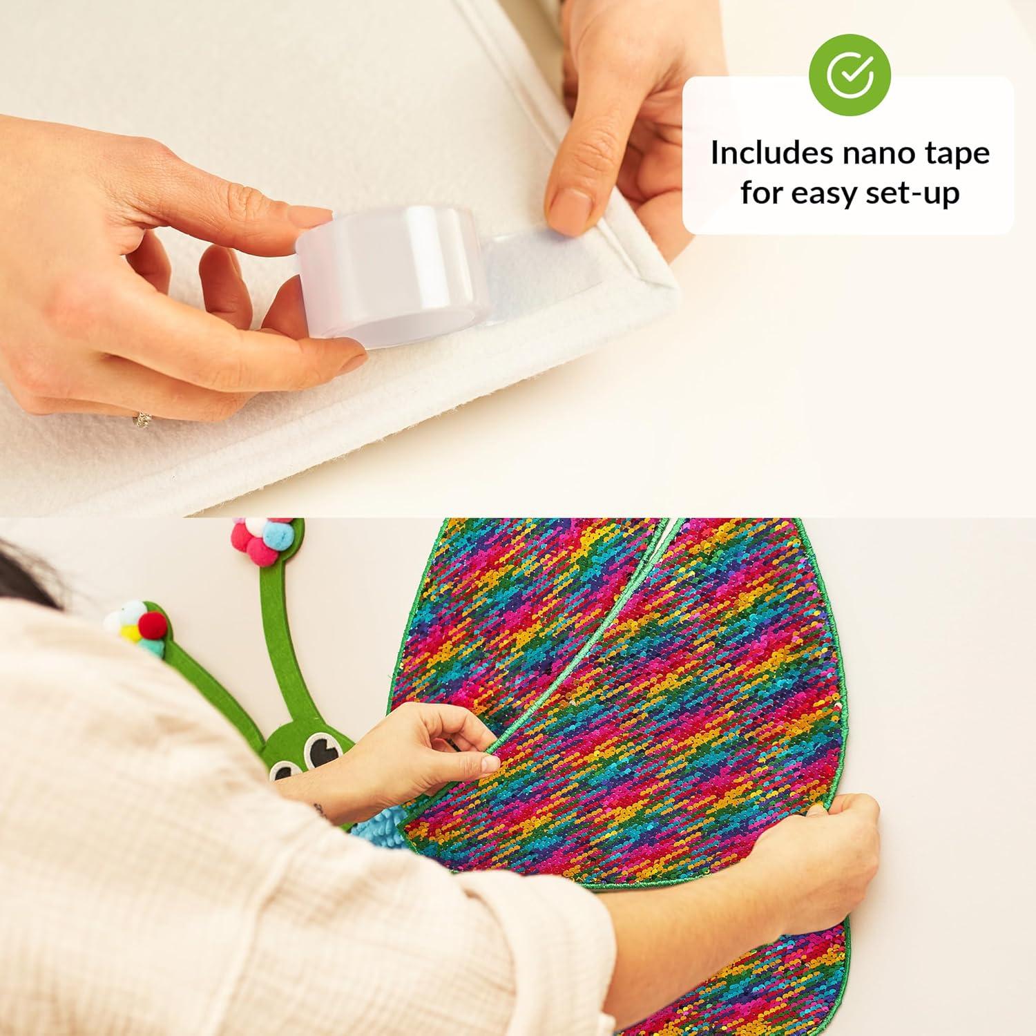 Panel Sensorial de Pared Odoxia Mariposa 70x100 cm para Niños