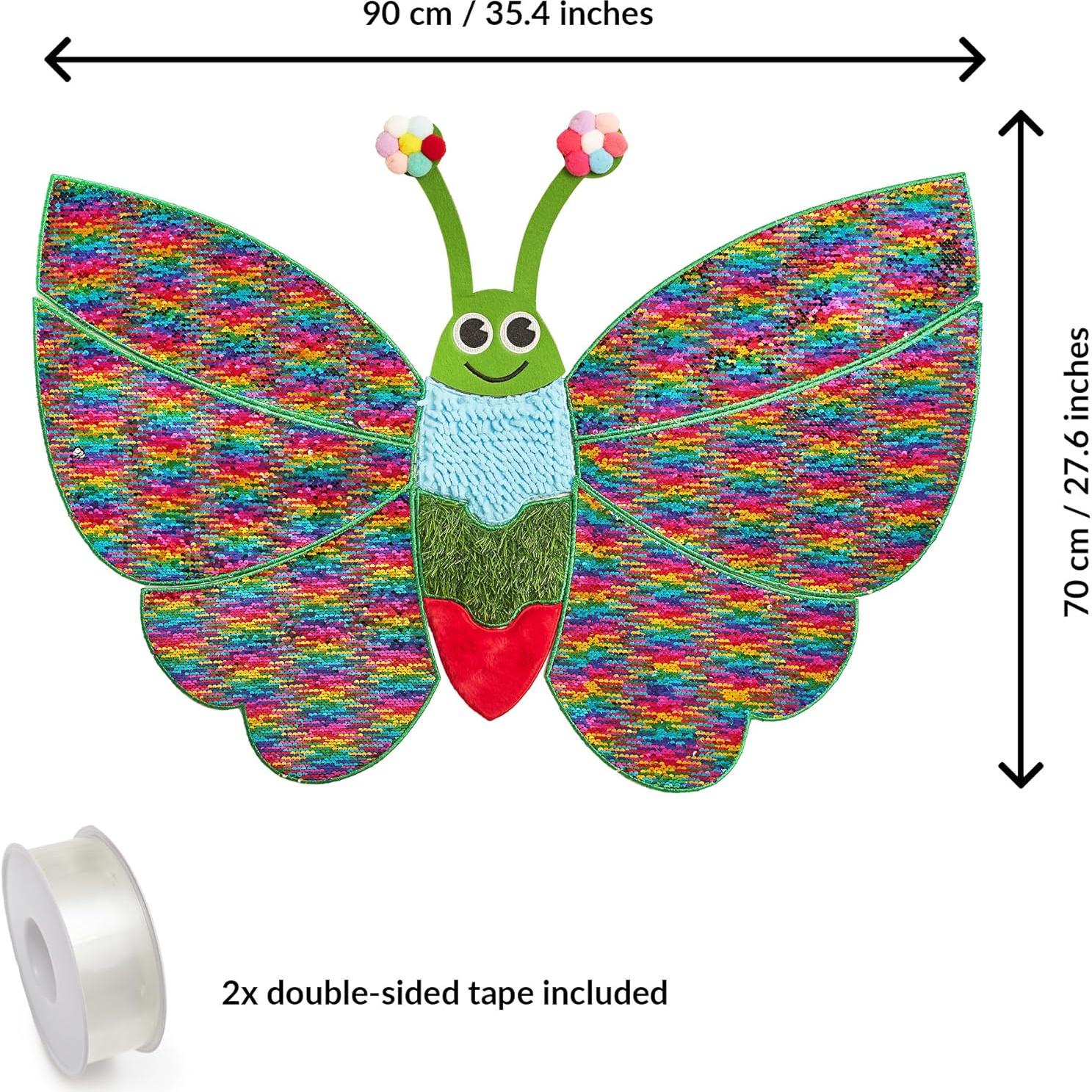 Panel Sensorial de Pared Odoxia Mariposa 70x100 cm para Niños