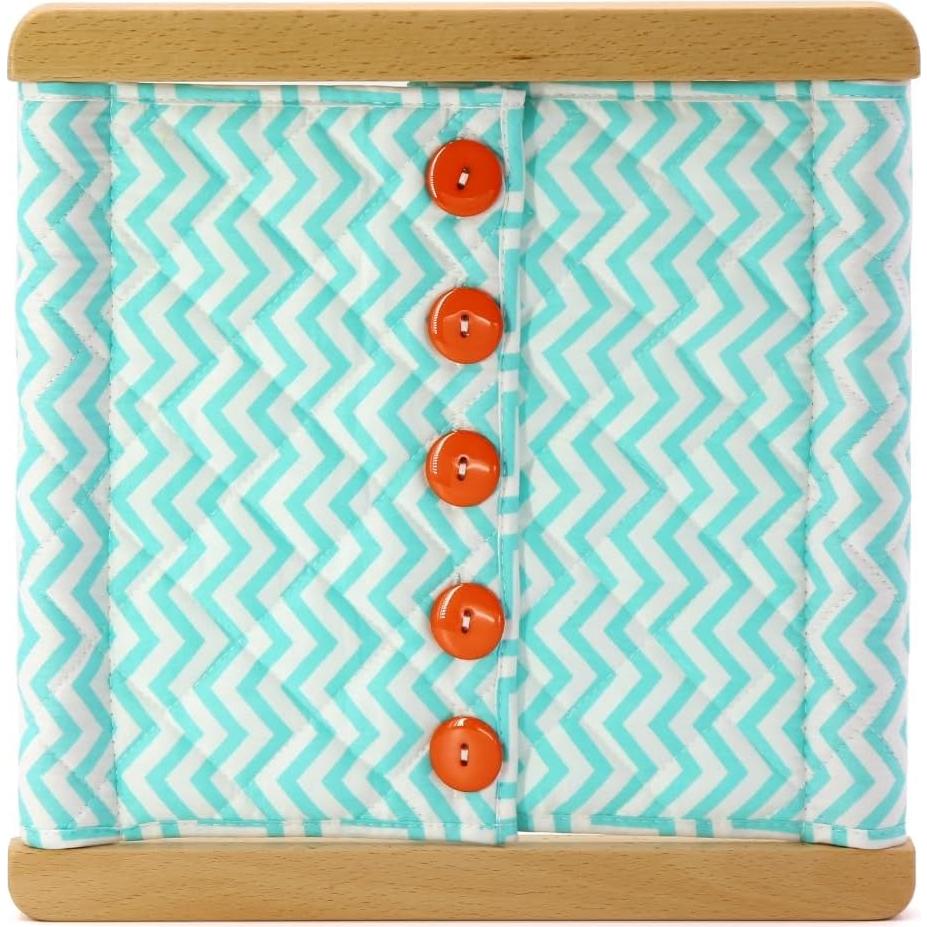 Kiddison Marco de Vestir Montessori 30cm Botones Grande