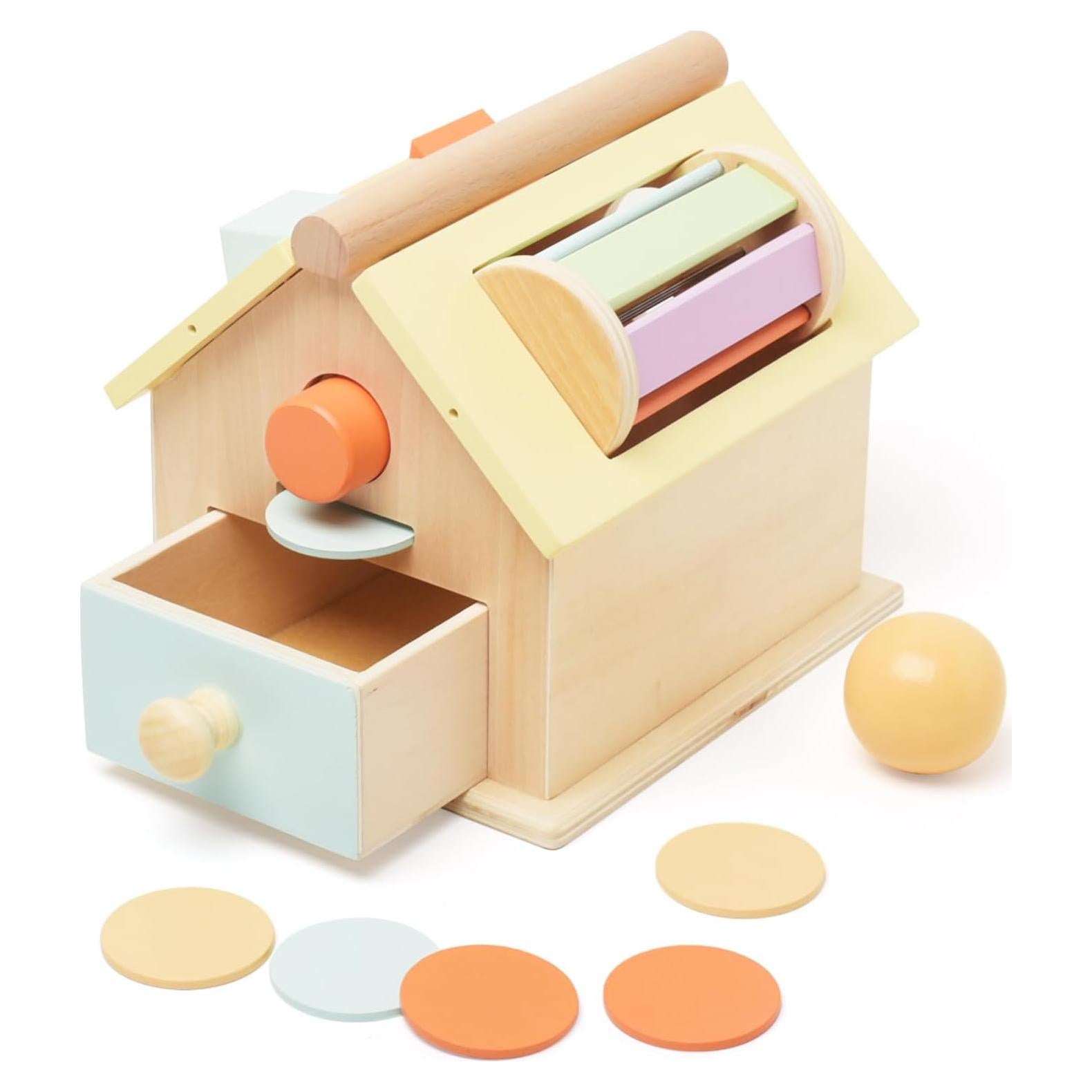 Juguetes Montessori de Madera WOODENFUN 4-en-1 para Niños