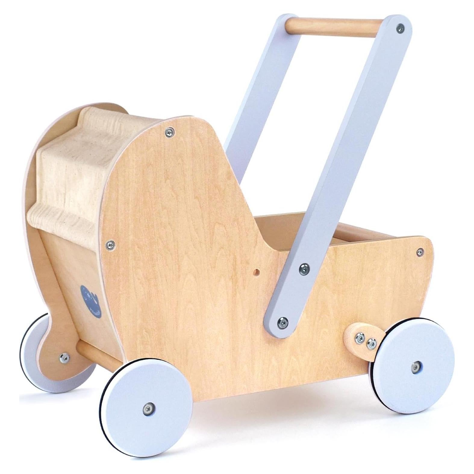 Cochecito de Muñeca de Madera Pillowhale Andador 2.25 kg