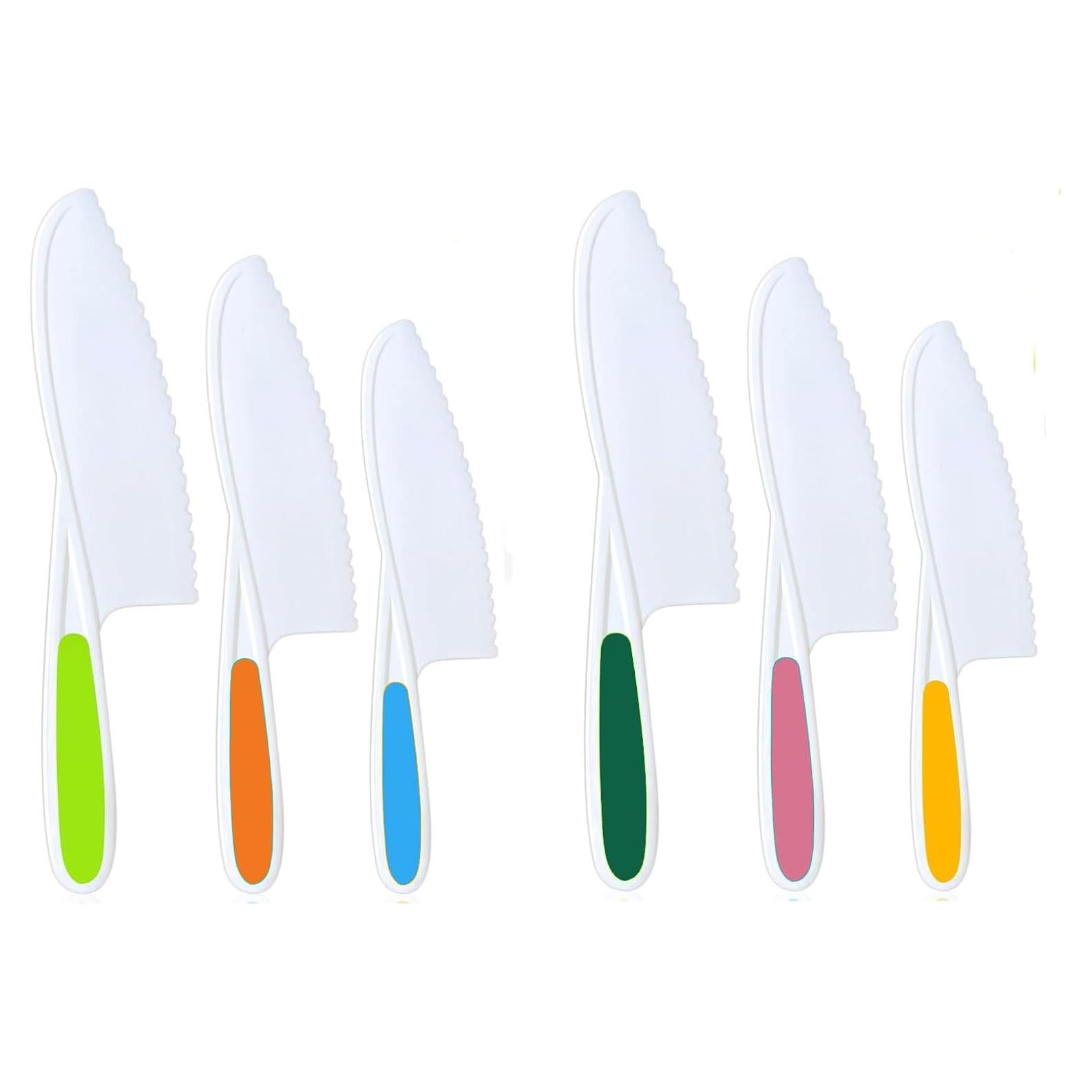 Set de 6 Cuchillos de Cocina para Niños Hartya - Seguro y Libre de BPA