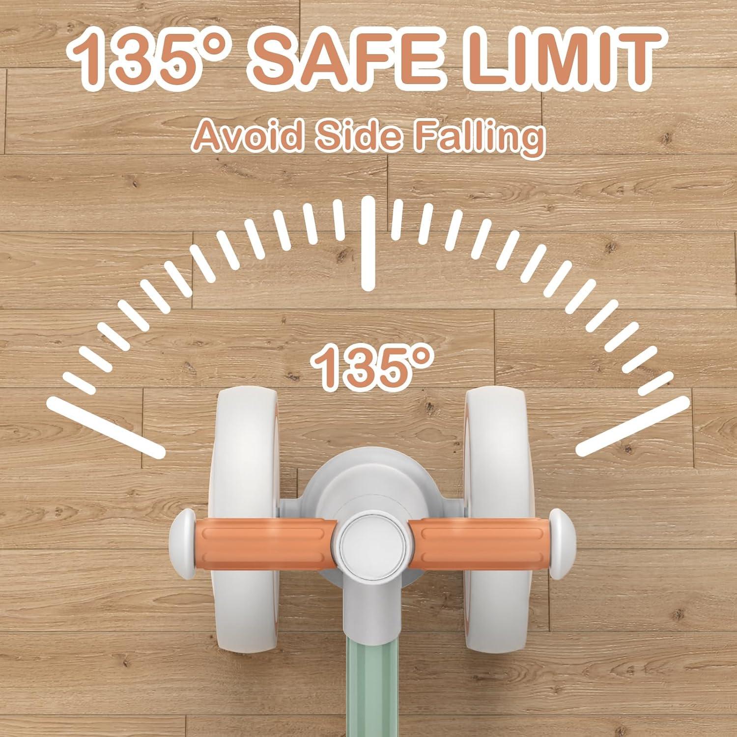 Bicicleta de Equilibrio SEREED Verde para Bebés 12-24 Meses