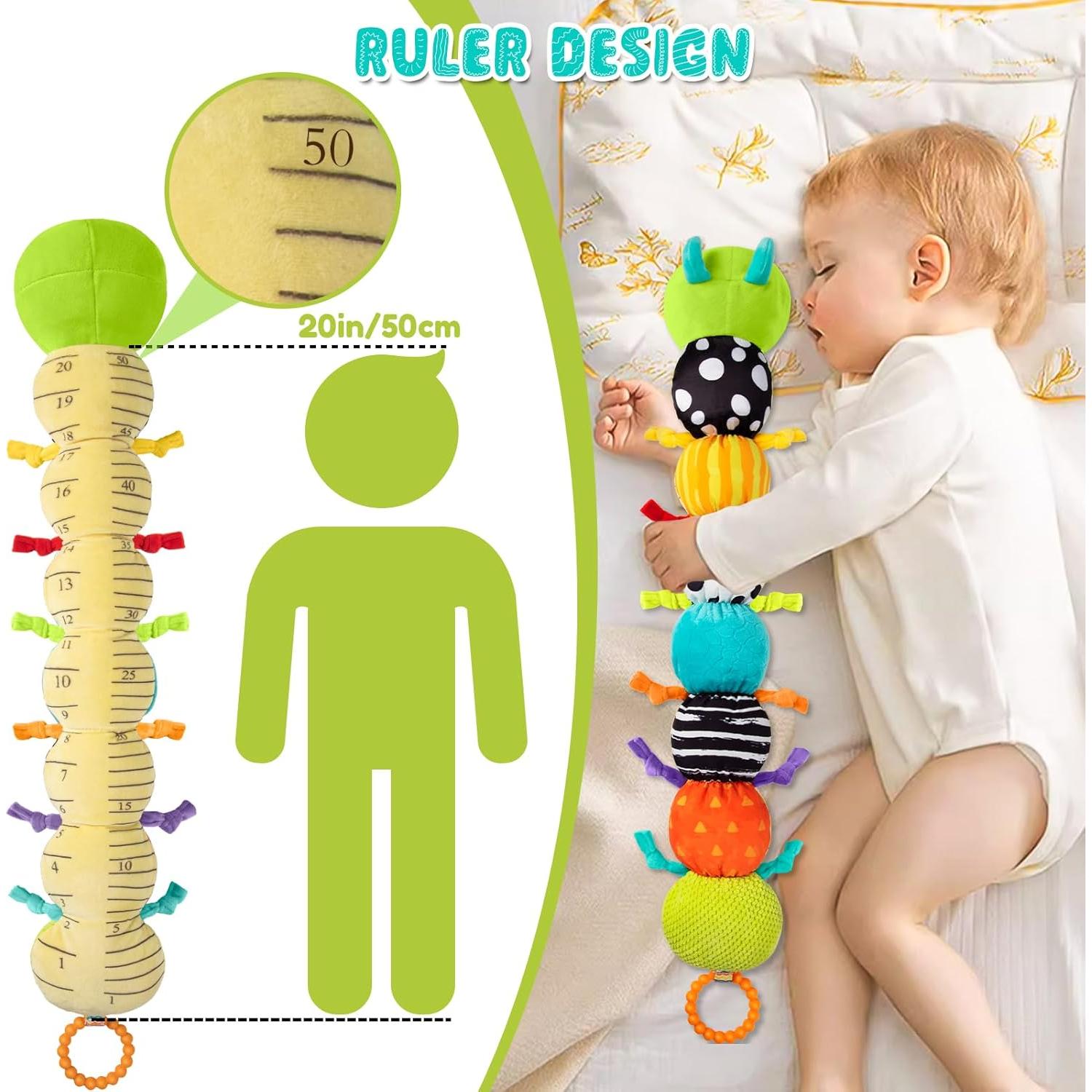 Juguete Musical de Peluche TOHIBEE Oruga Sensorial 0-18 Meses