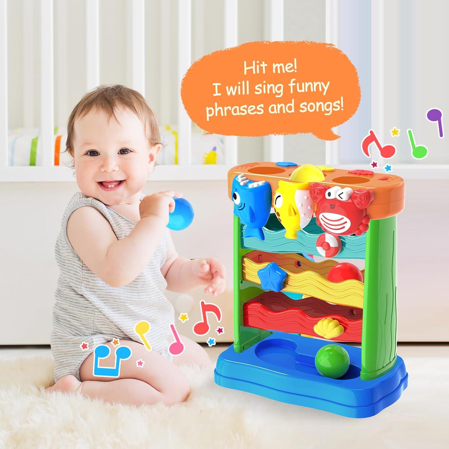 Juguete Interactivo Musical Montessori YEGEER 0-3 Años