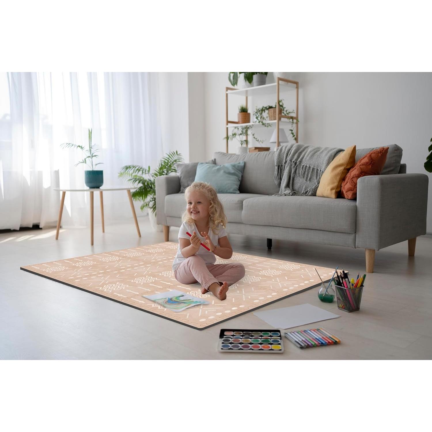 Alfombrilla de Juego Boho MOON WALKERS 1.83x1.22m No Tóxica