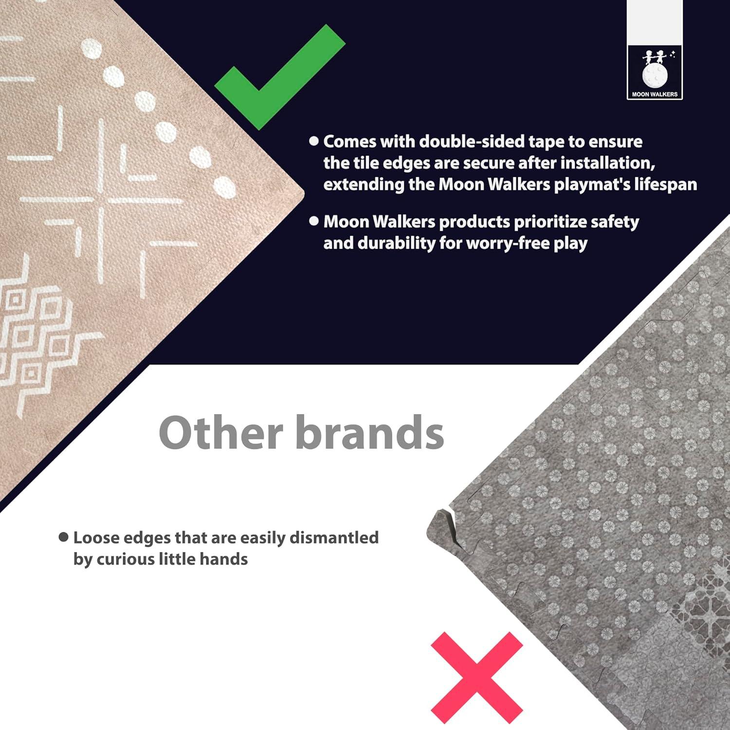 Alfombrilla de Juego Boho MOON WALKERS 1.83x1.22m No Tóxica