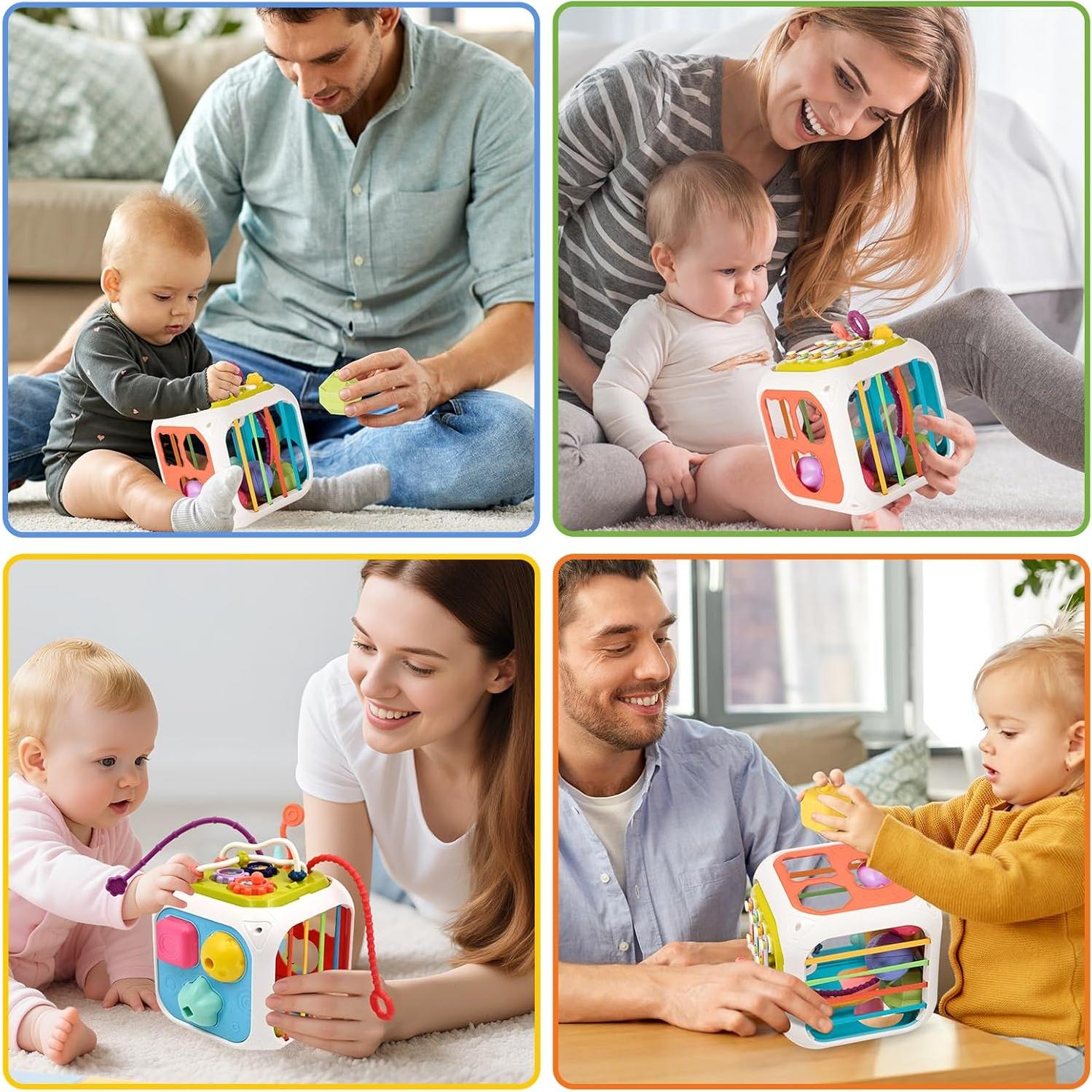 Juguete de Desarrollo Sensorial 7 en 1 MINGKIDS para Niños