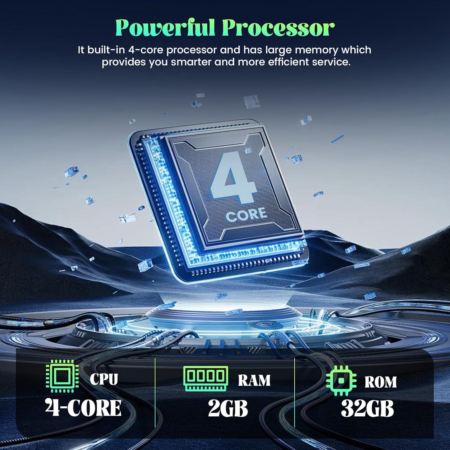 Radio de Coche Roinvou Android 10.1" para Toyota RAV4 2006-2012