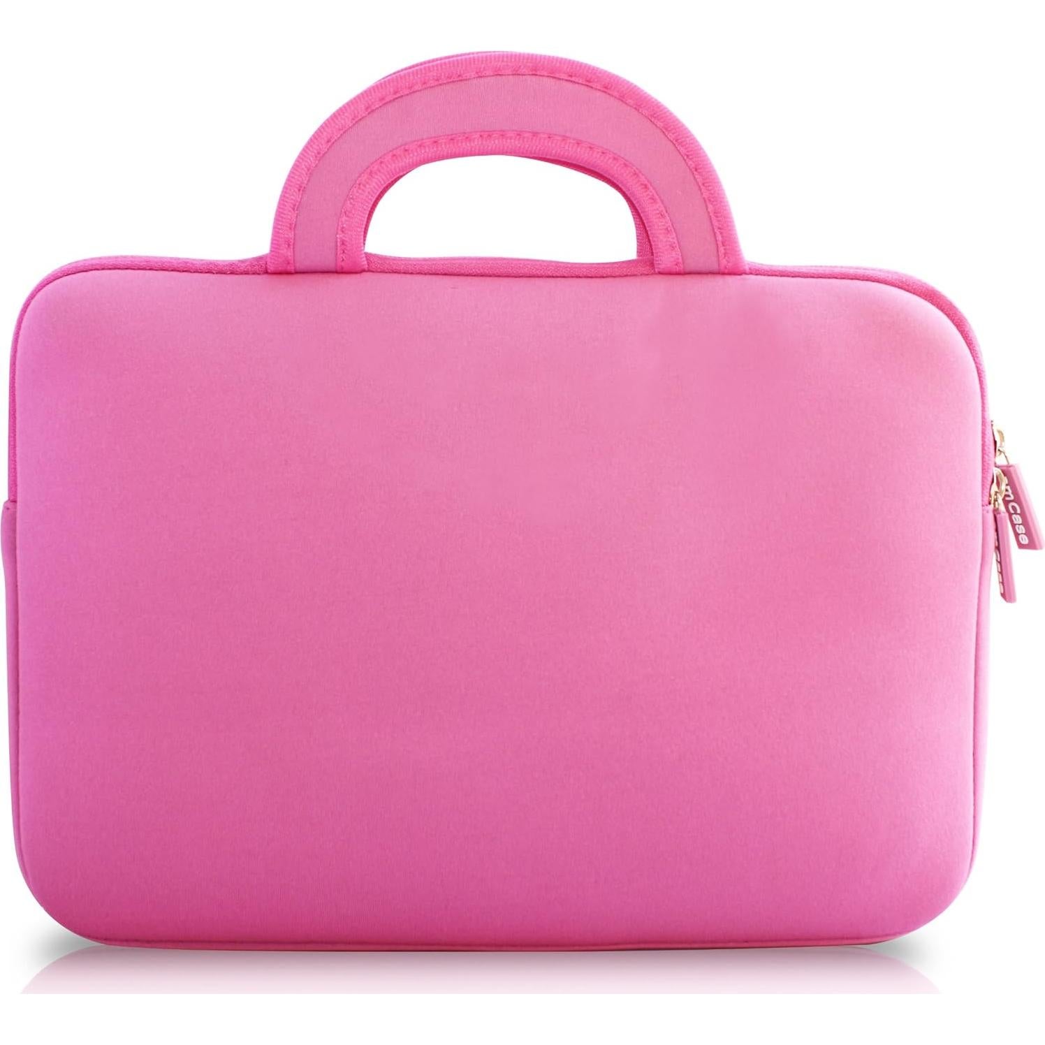 Funda Neopreno amCase 13.3" Rosa para Chromebook y MacBook