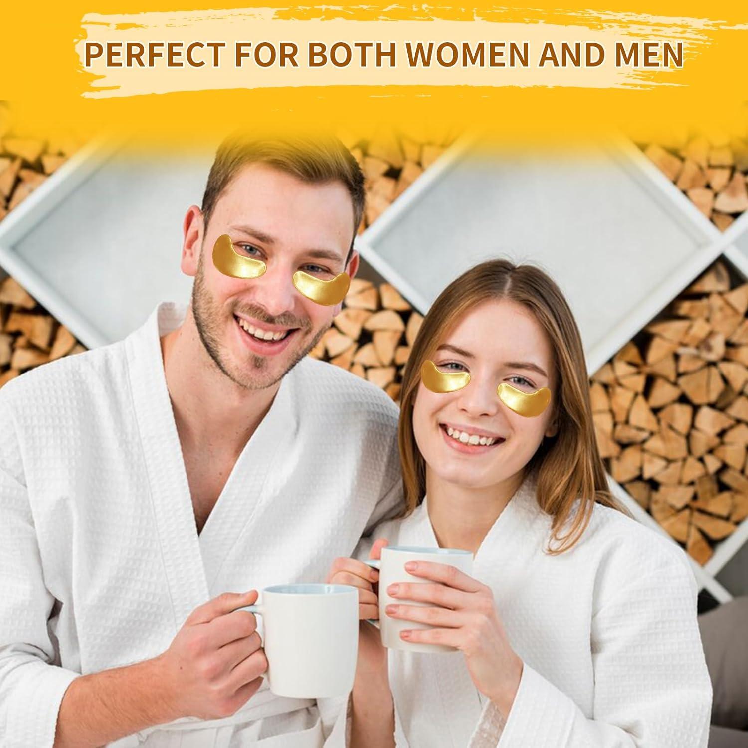 Parche para Ojos Souwixlum 30 Pares Oro 24K Hidratante