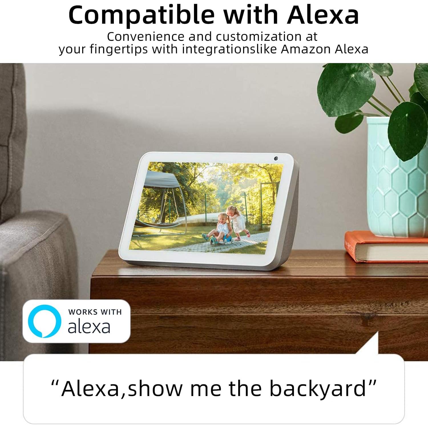 Cámaras de Seguridad Inalámbricas Rraycom 2K con AI - Paquete de 2