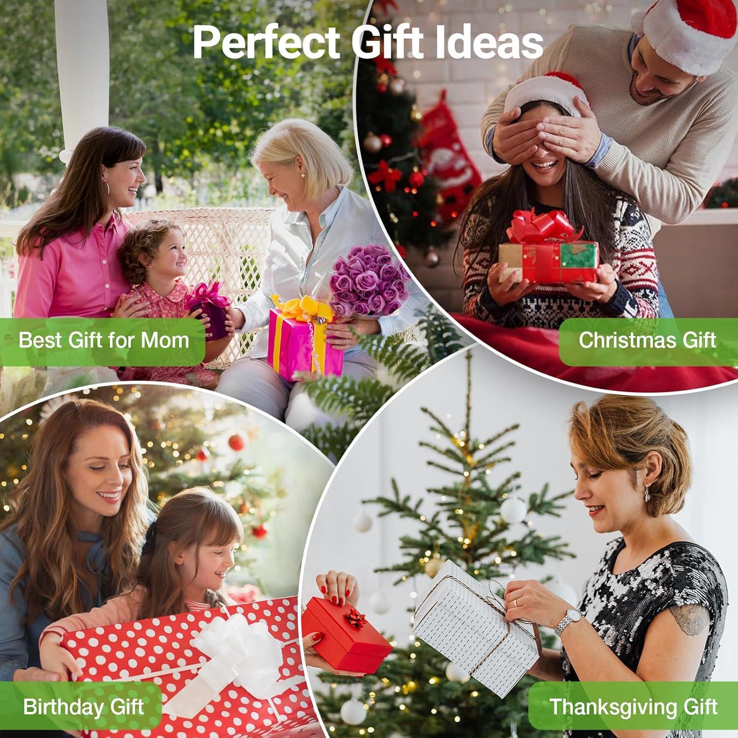 Luces Solares de Jardín KOOPER - Paquete de 4 Flores Lirio