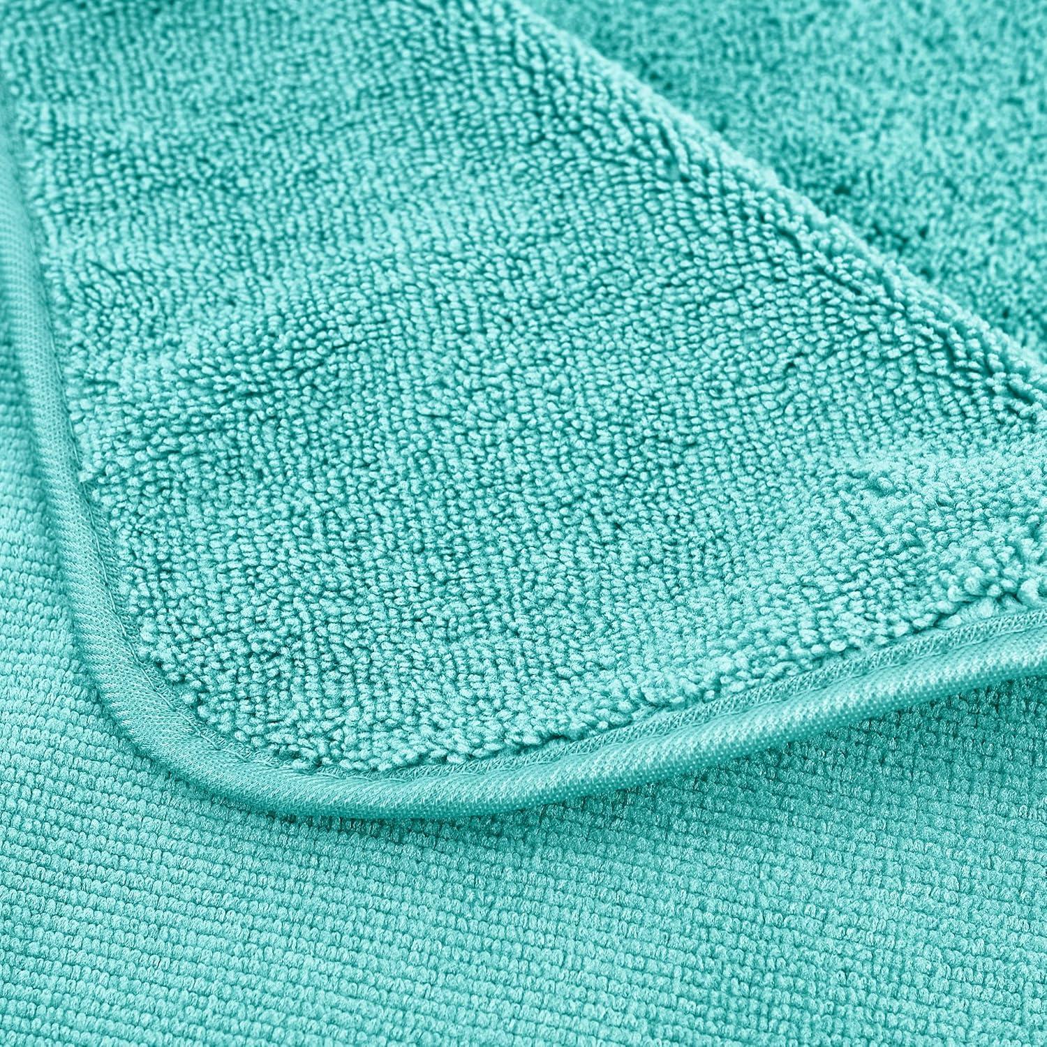 Toallas de Baño Microfibra POLYTE Aqua 4 Unidades 145x76 cm