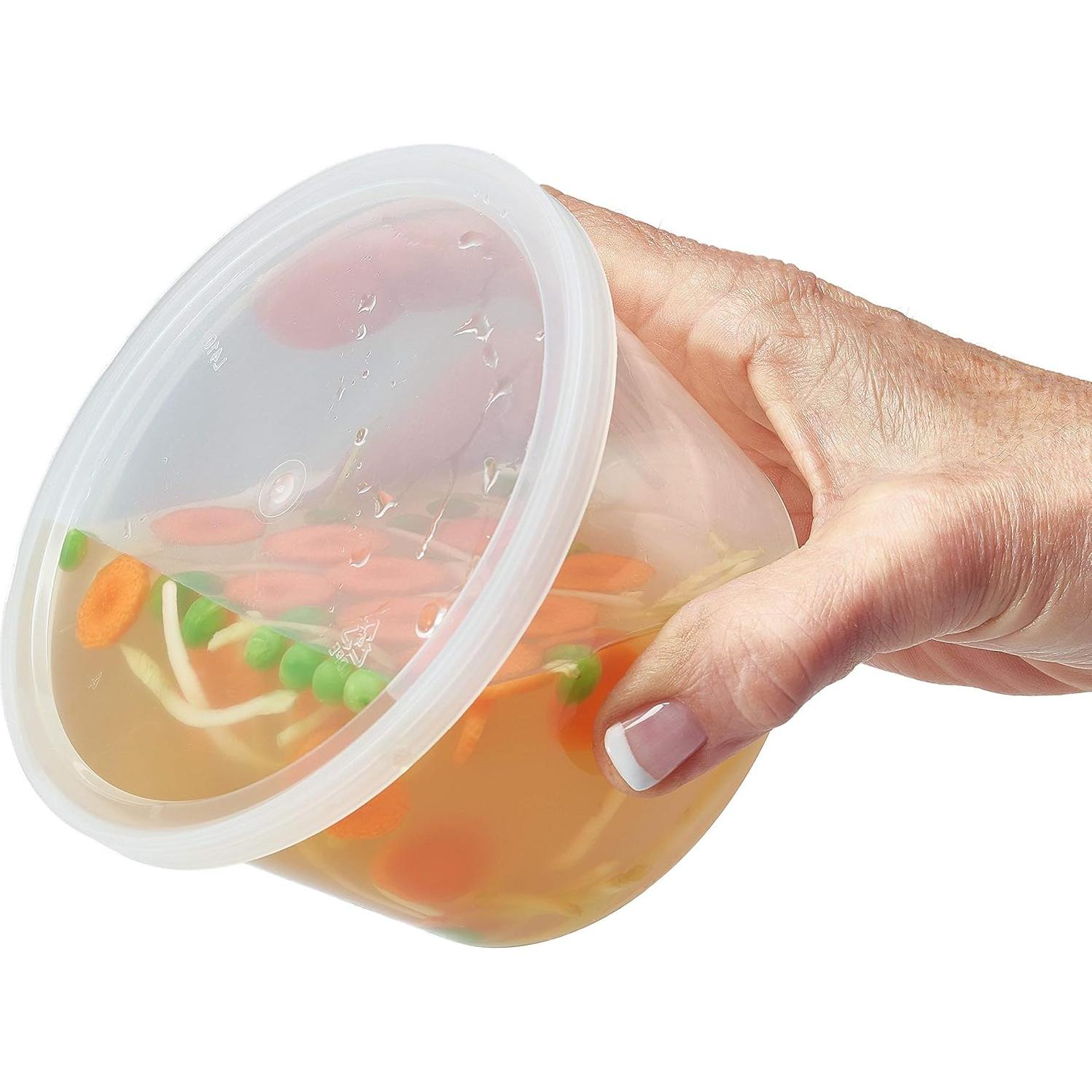 Contenedores de Almacenamiento DuraHome 44 Piezas 8oz 16oz 32oz