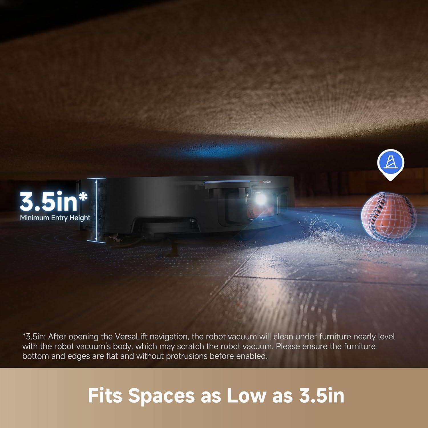 Aspiradora Robot DREAME X50 Ultra con Auto-Vaciado 20,000Pa