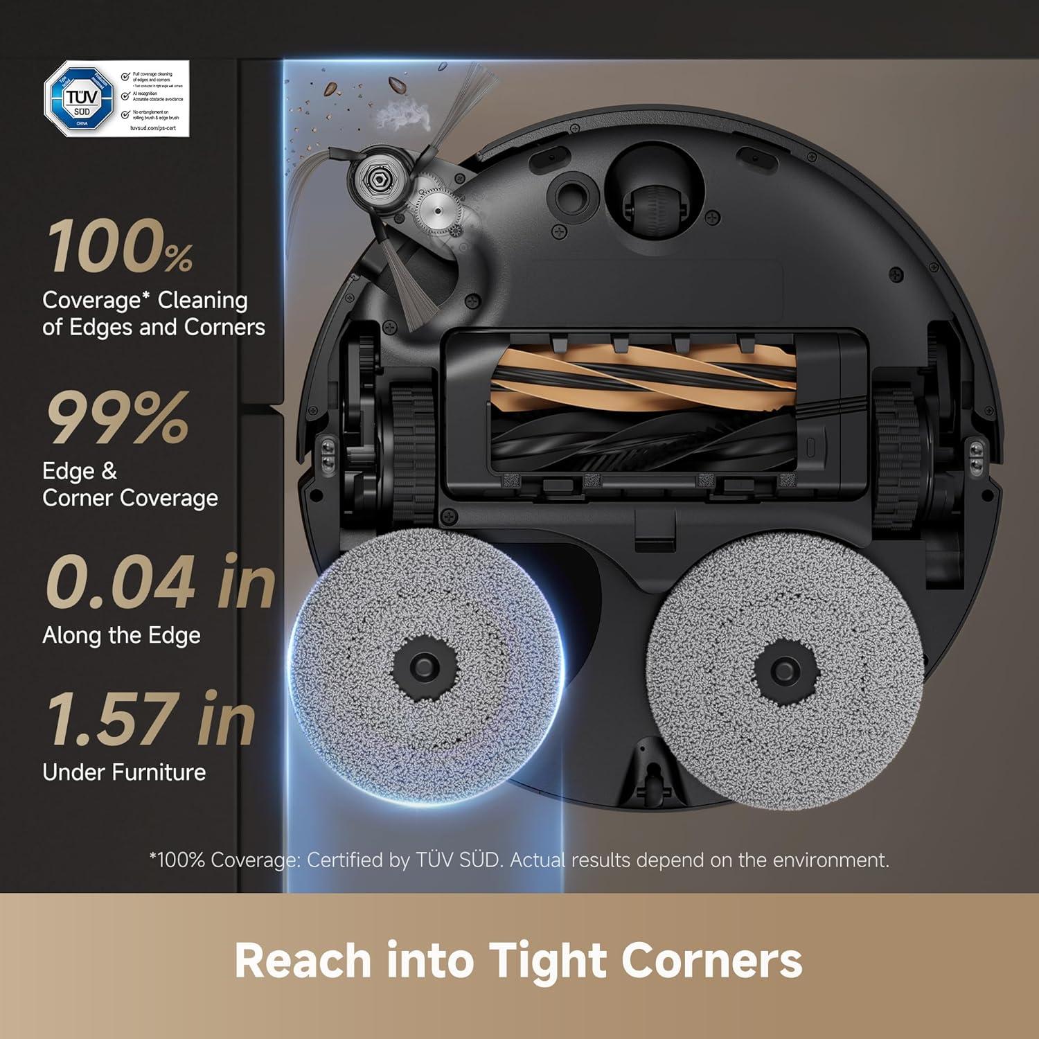 Aspiradora Robot DREAME X50 Ultra con Auto-Vaciado 20,000Pa