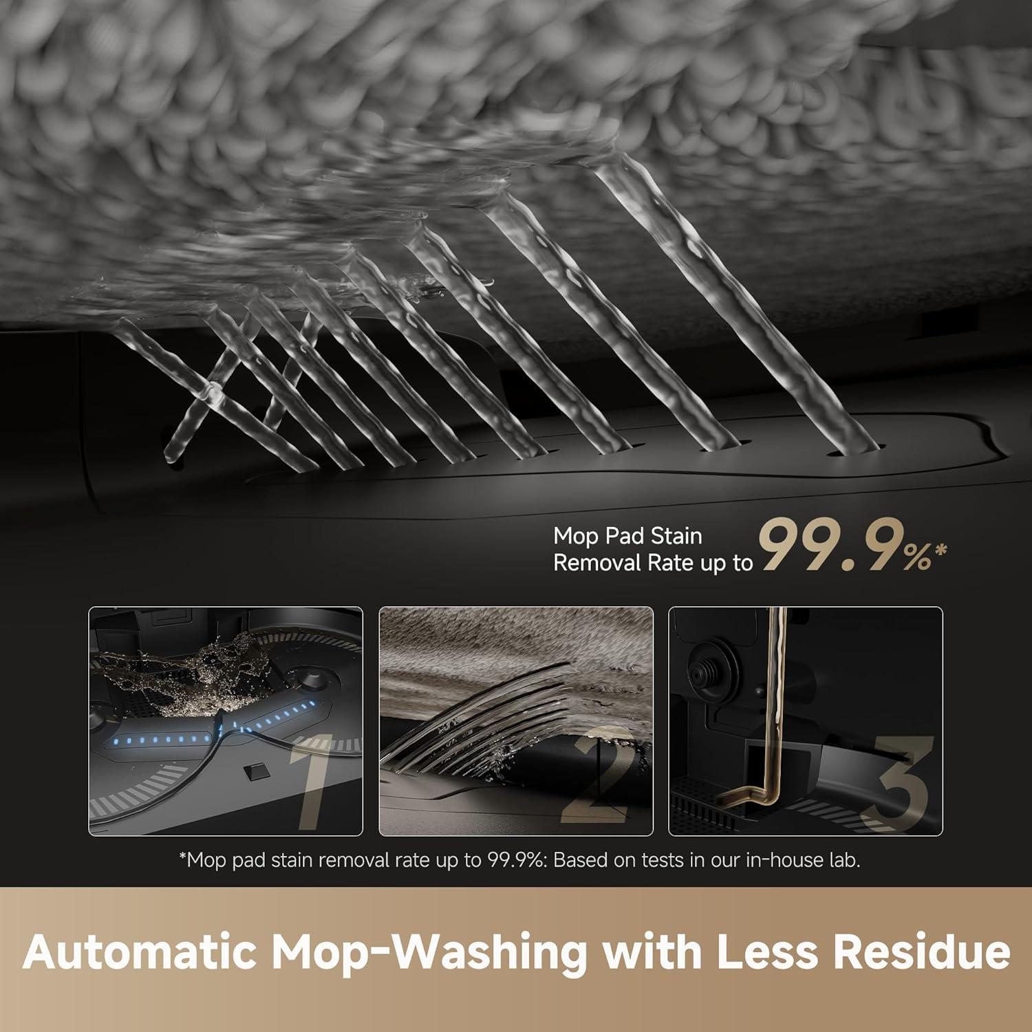 Aspiradora Robot DREAME X50 Ultra con Auto-Vaciado 20,000Pa