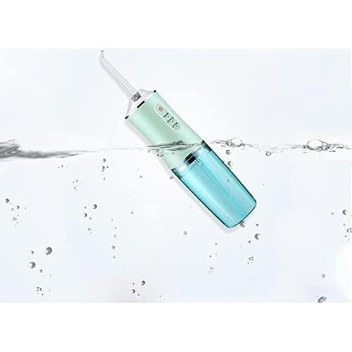 Irrigador Dental Eléctrico Portátil Enioem 6889 Verde 80-120 PSI