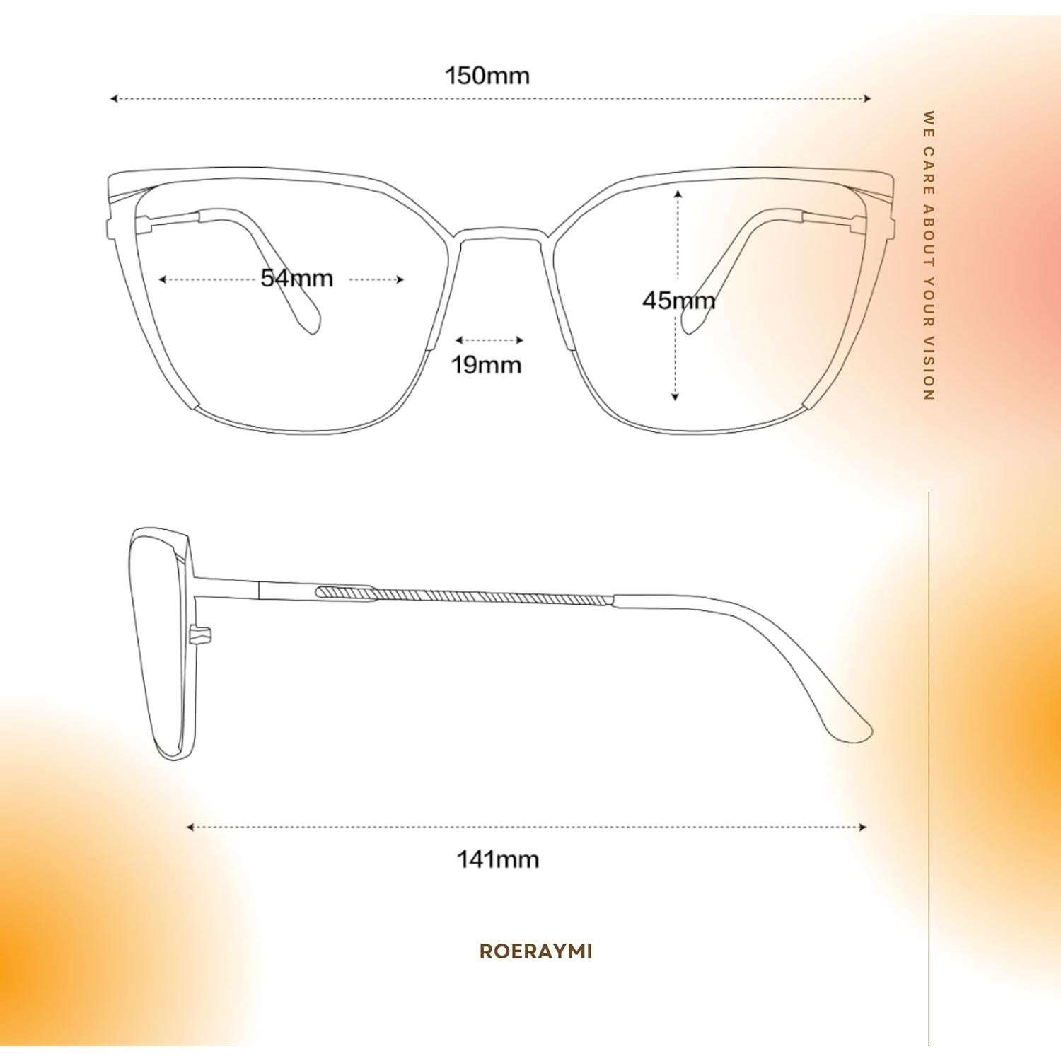 Gafas de Luz Azul DOERAYMI Unisex con Estilo Leopardo