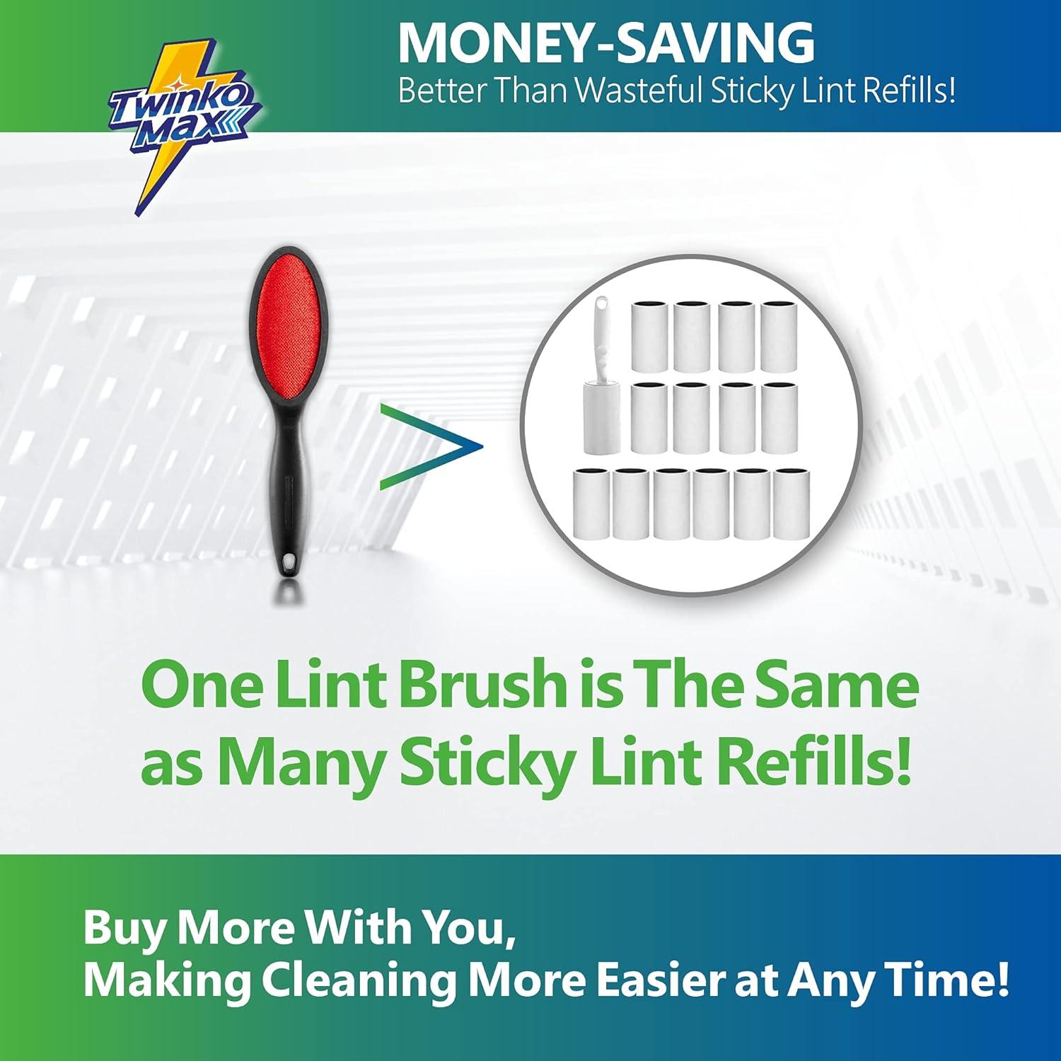 Cepillo para Pelusa Twinko Max Doble Cara Reutilizable 2 Pzas