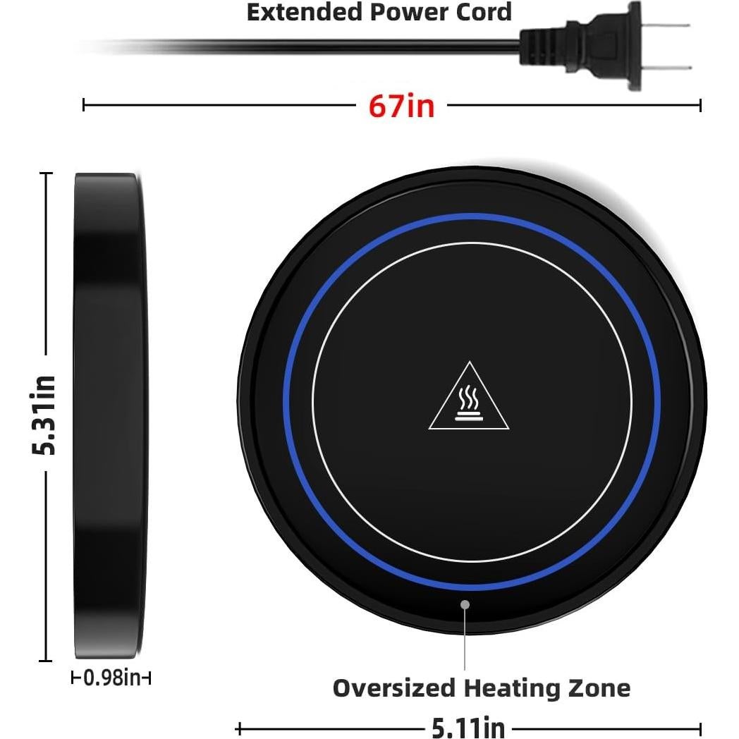 Calentador de Tazas Dimux C200802 55°C con Inducción Gravedad